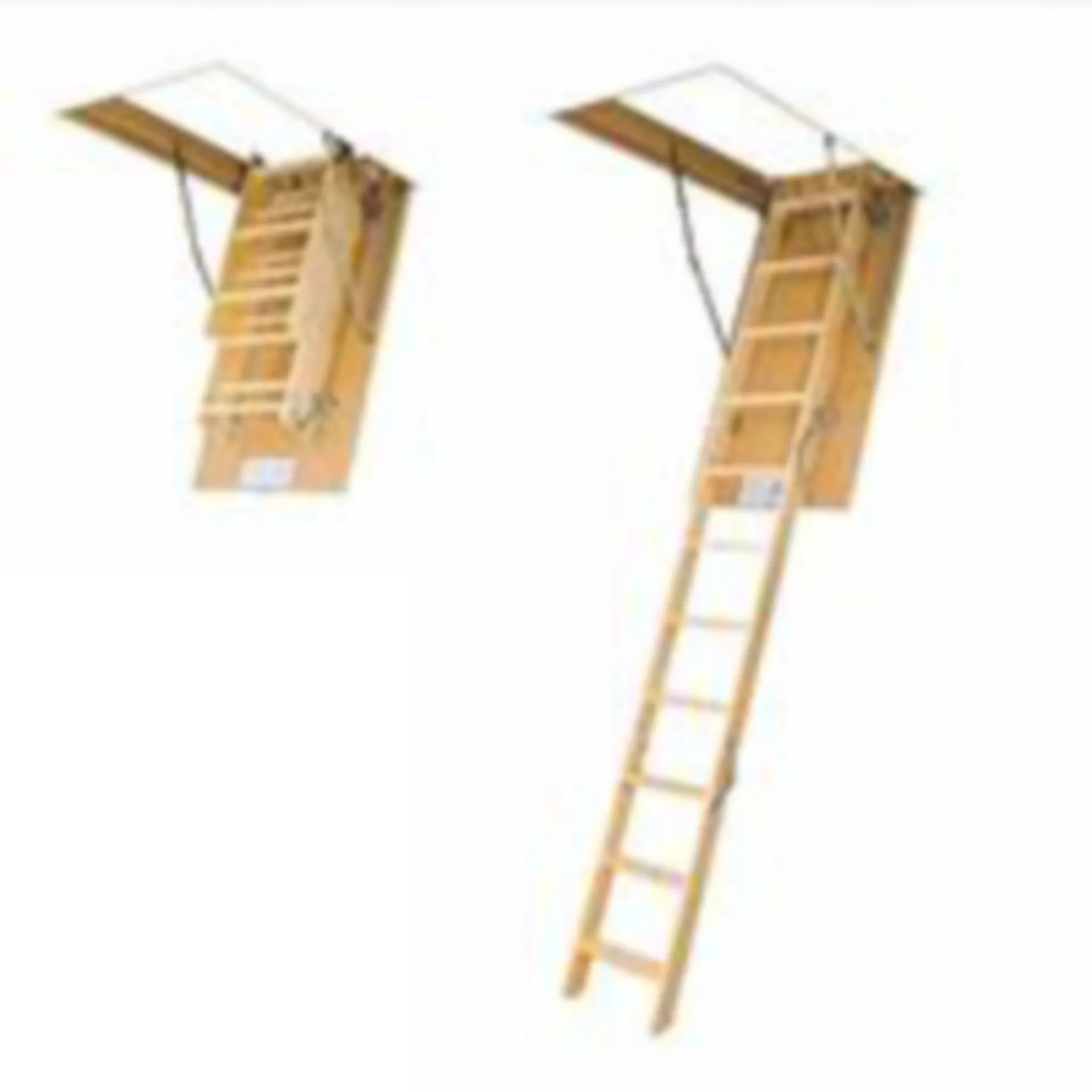 Escaliers escamotable 3 parties
