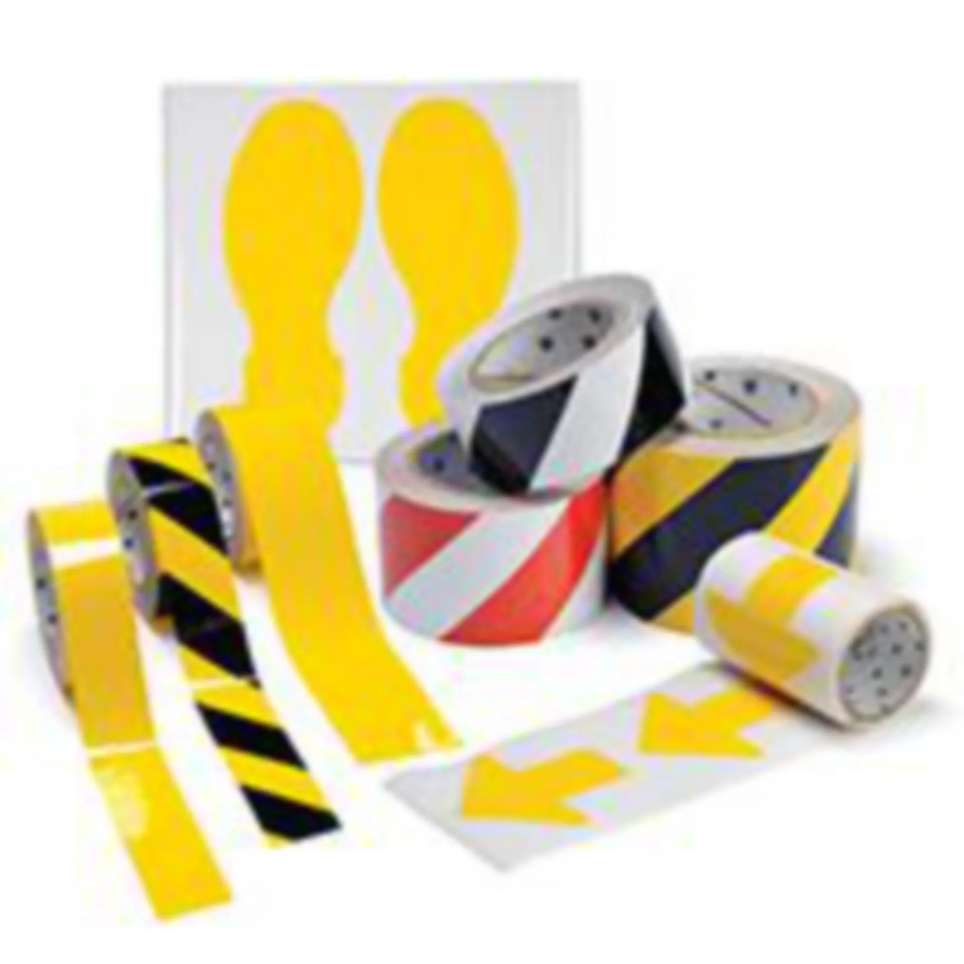 Tapes en vloermarkering