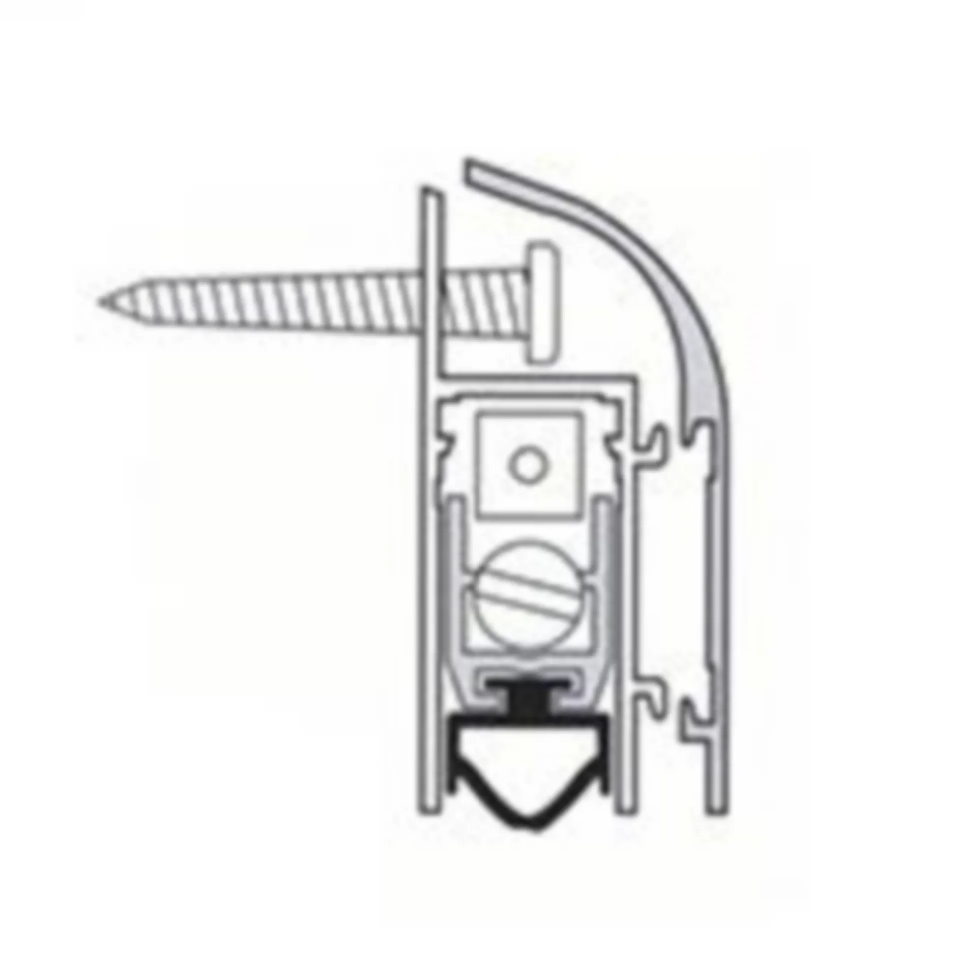 Plinthes coupe-vent en applique