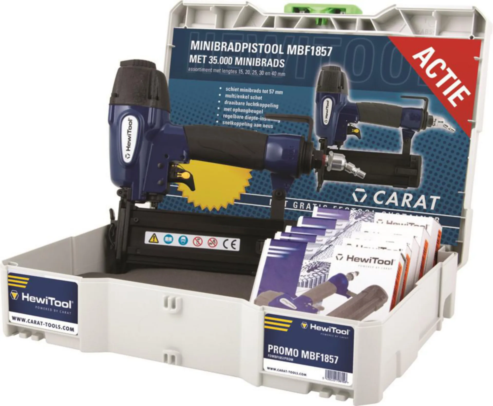 Minibradstoestel MBF1857-1 set in Systainer