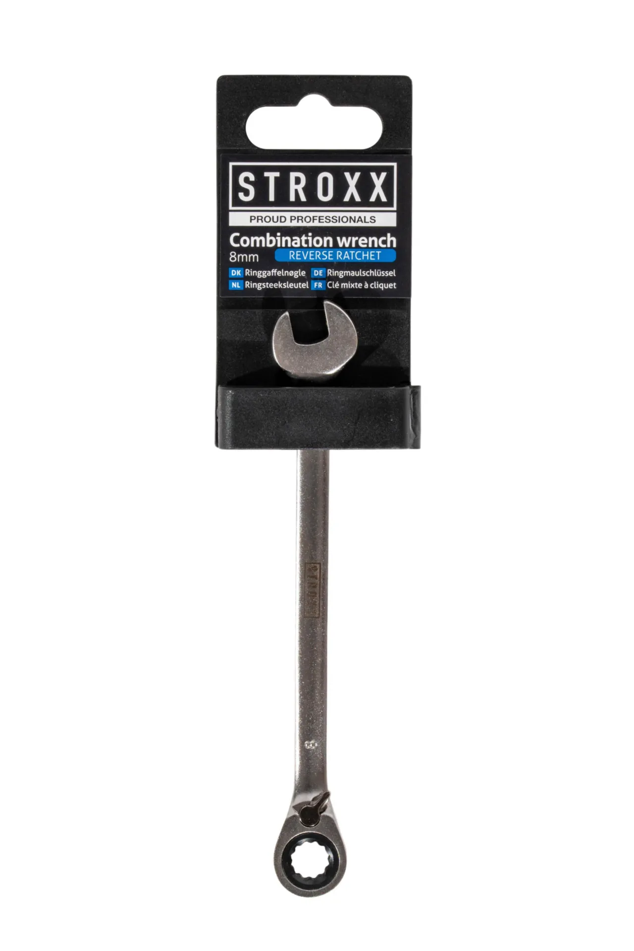 Ringsteeksleutel met ratel