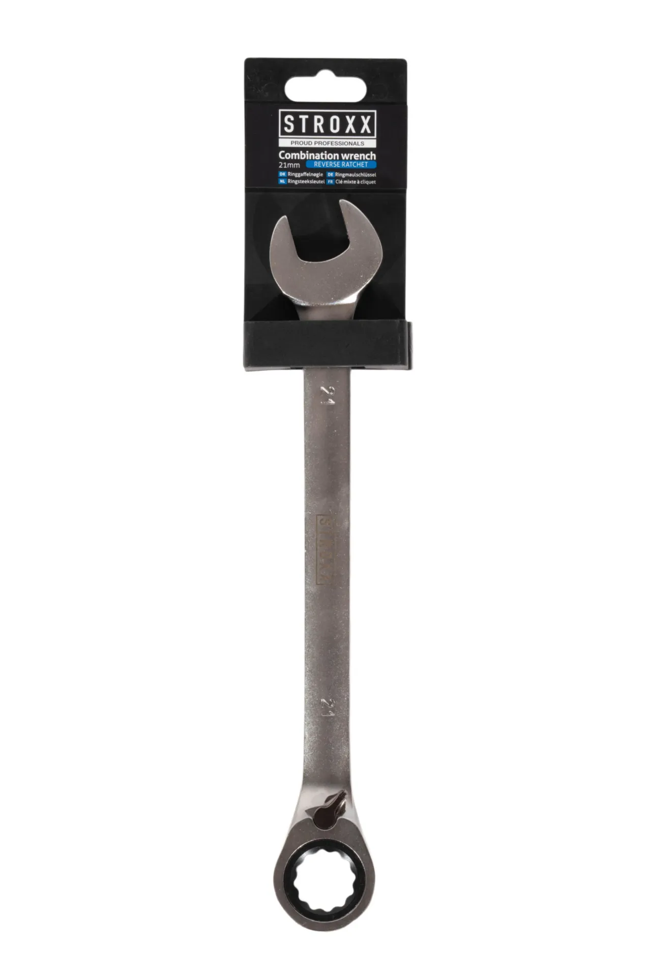 Ringsteeksleutel met ratel