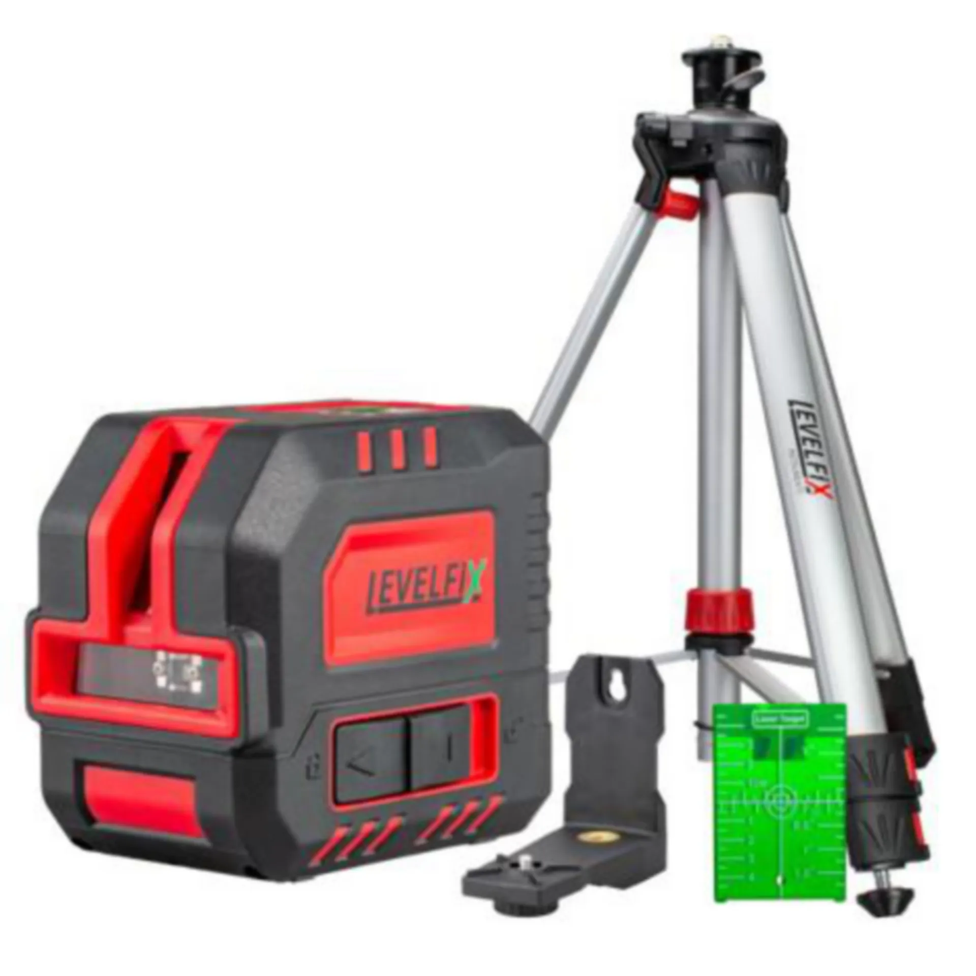 CL120G Set compact de niveau laser à croix vert (trépied inclus)