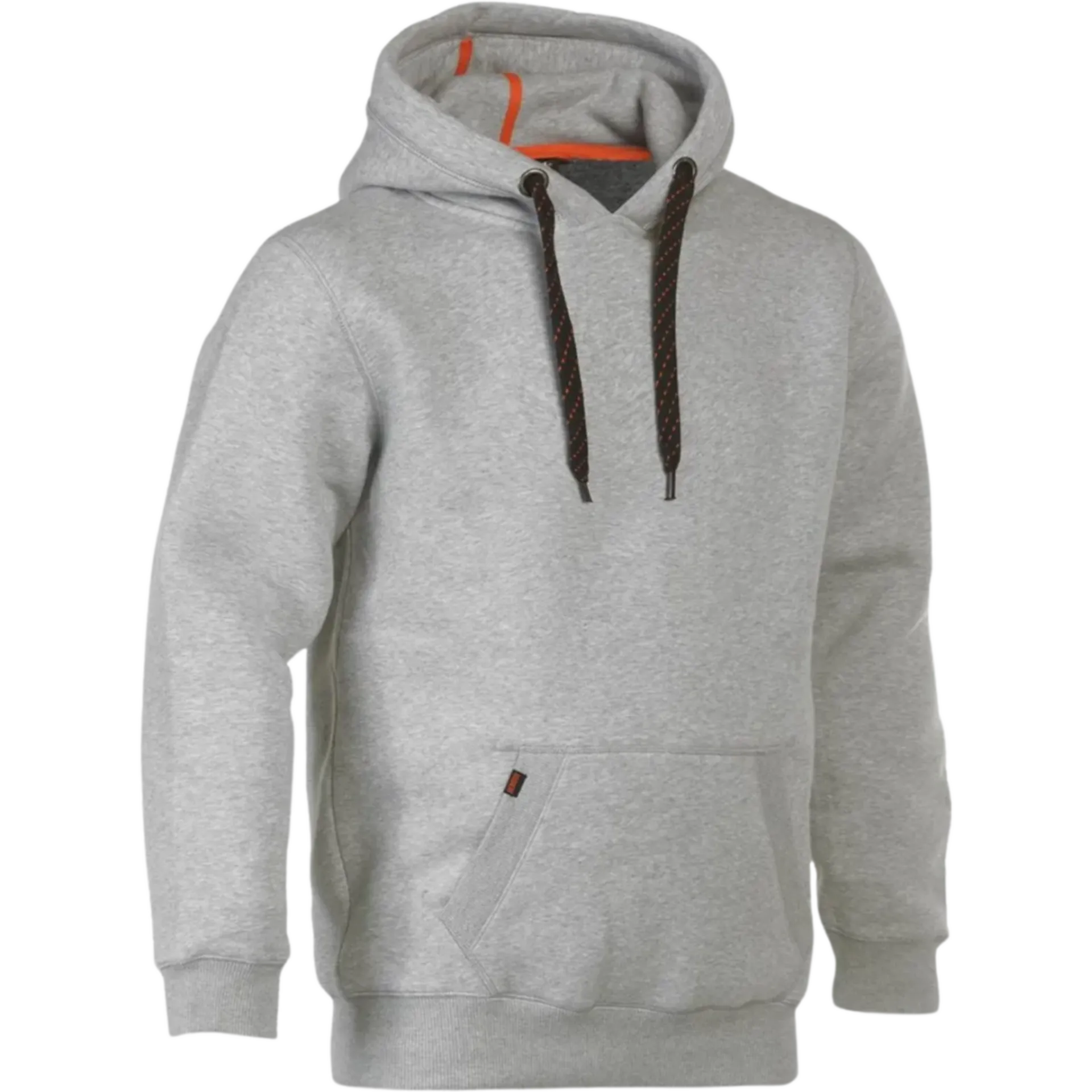 Sweater met kap - lichtgrijs - M
