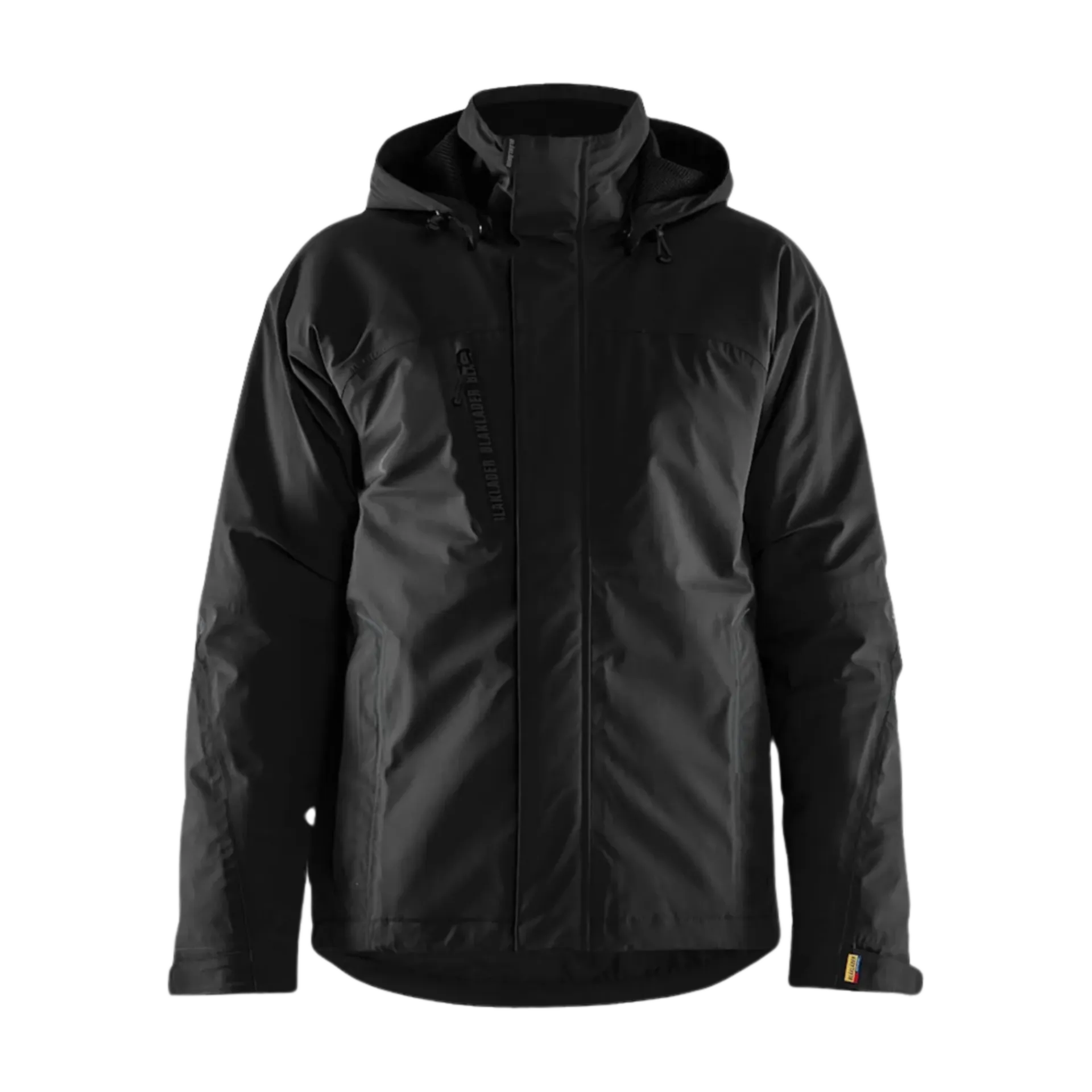4-way stretch gevoerde winterjas 4484/1917/9999 - zwart/zwart - large