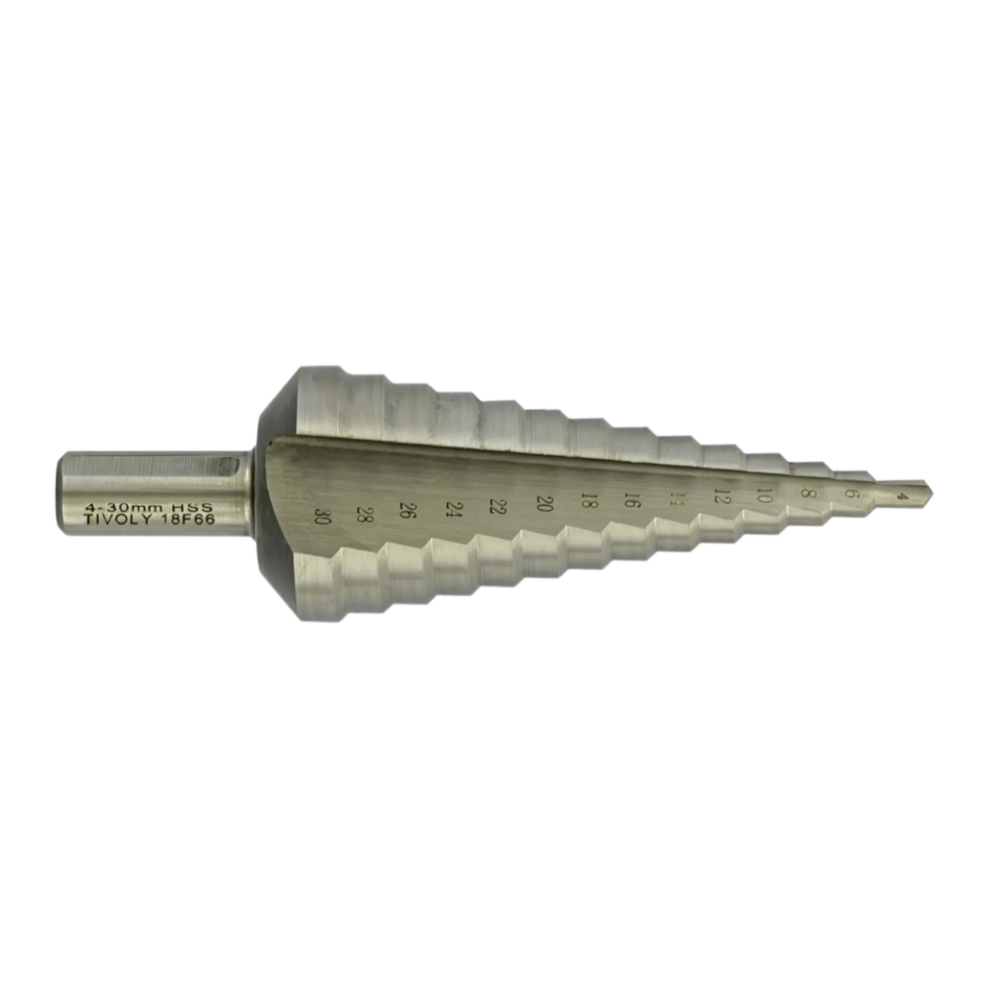 Foret étagé HSS ø 6-37x 100 mm T-line - C0911448620637