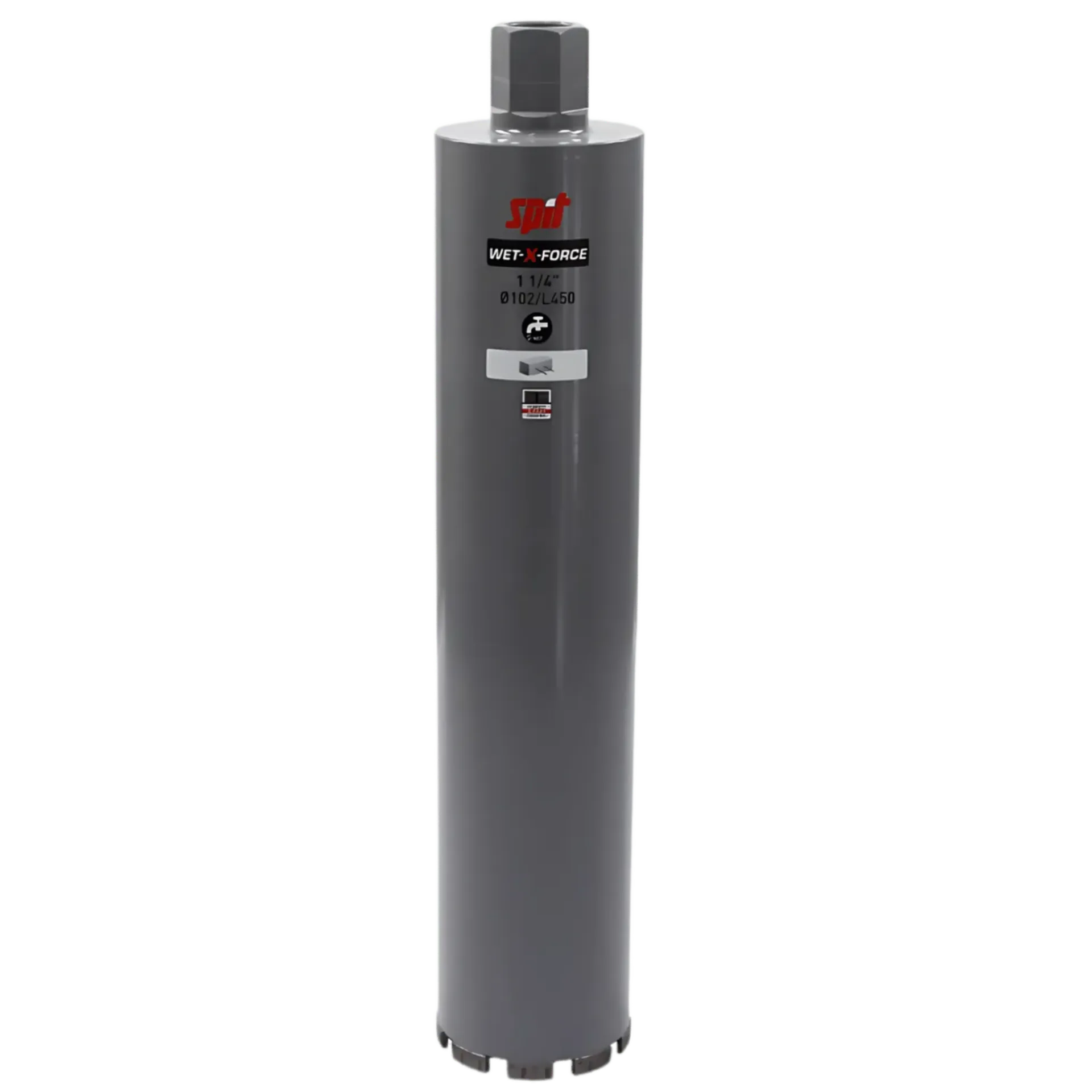 Diamantnatboor 5/4" ø 182 x 450 mm wet-x-force