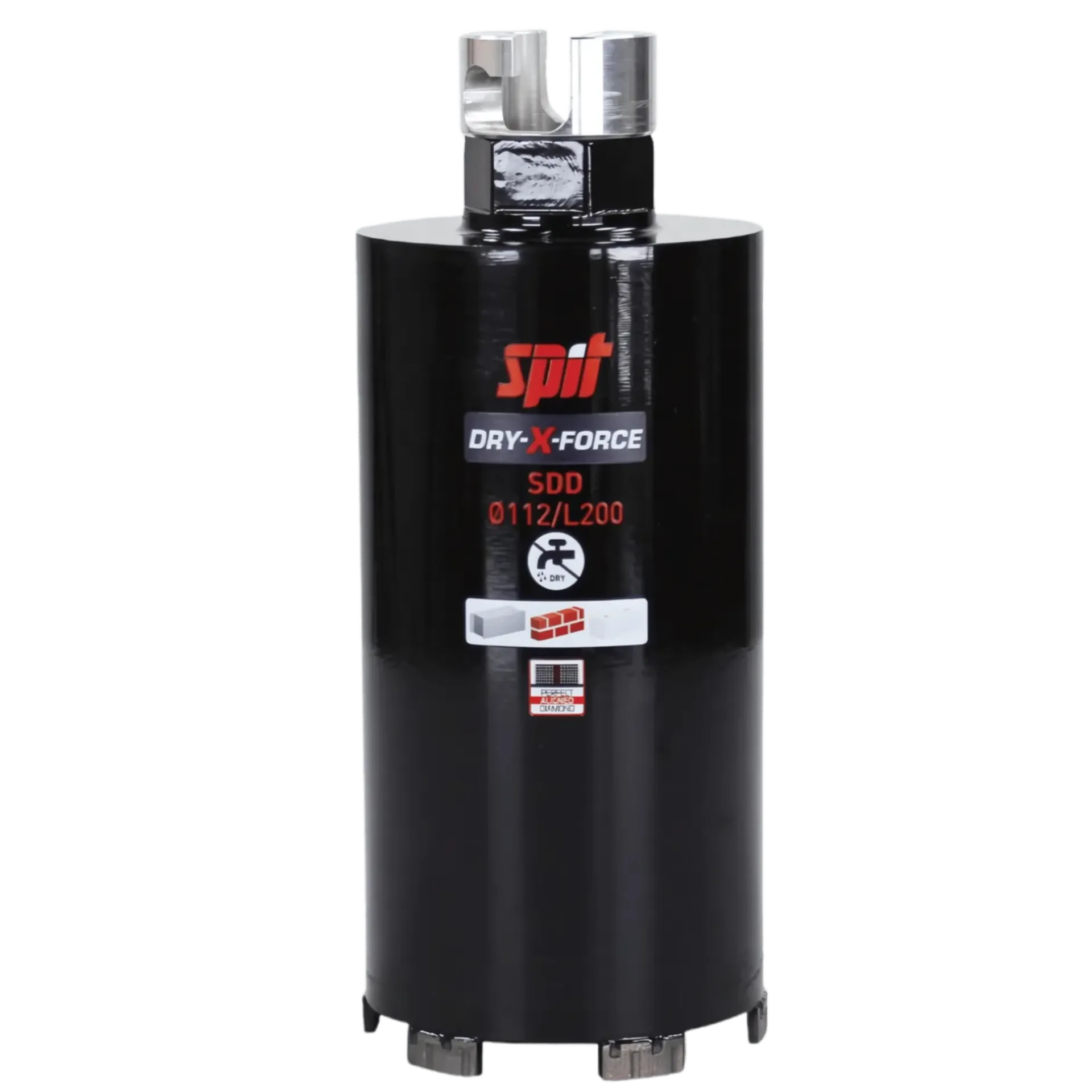 Diamantdroogboor SDD ø 182 x 200 mm dry-x-force Diamantdroogboor SDD ø 182 x 200 mm dry-x-force