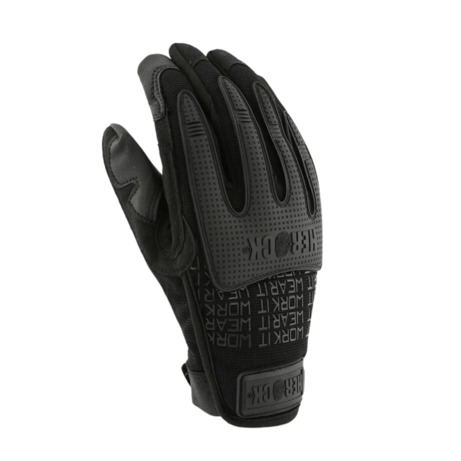 Gants Spartan - noir - moyen