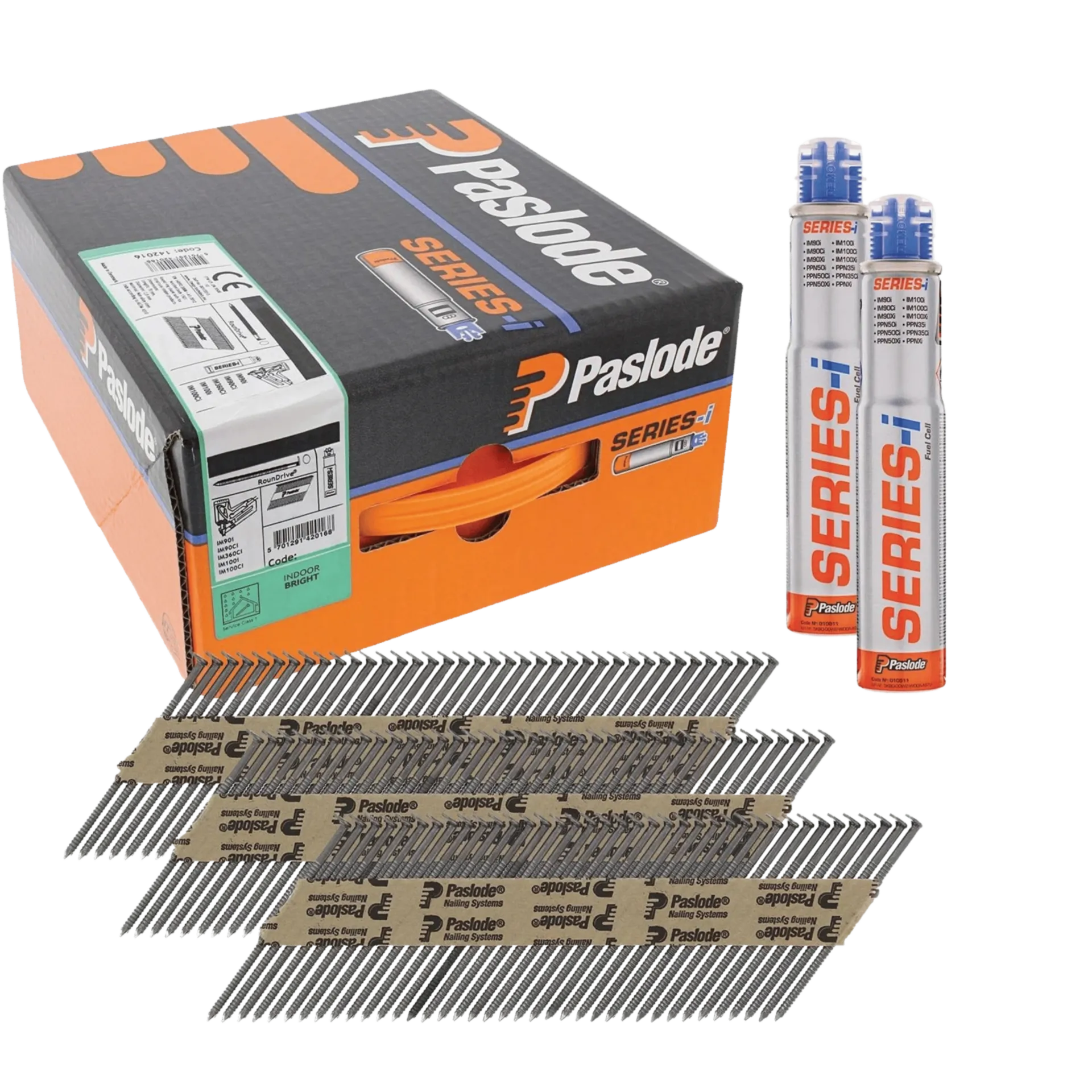 Impulse pack IM90I (3750) geringde stripnagels 2.8 x 63 ref.142011