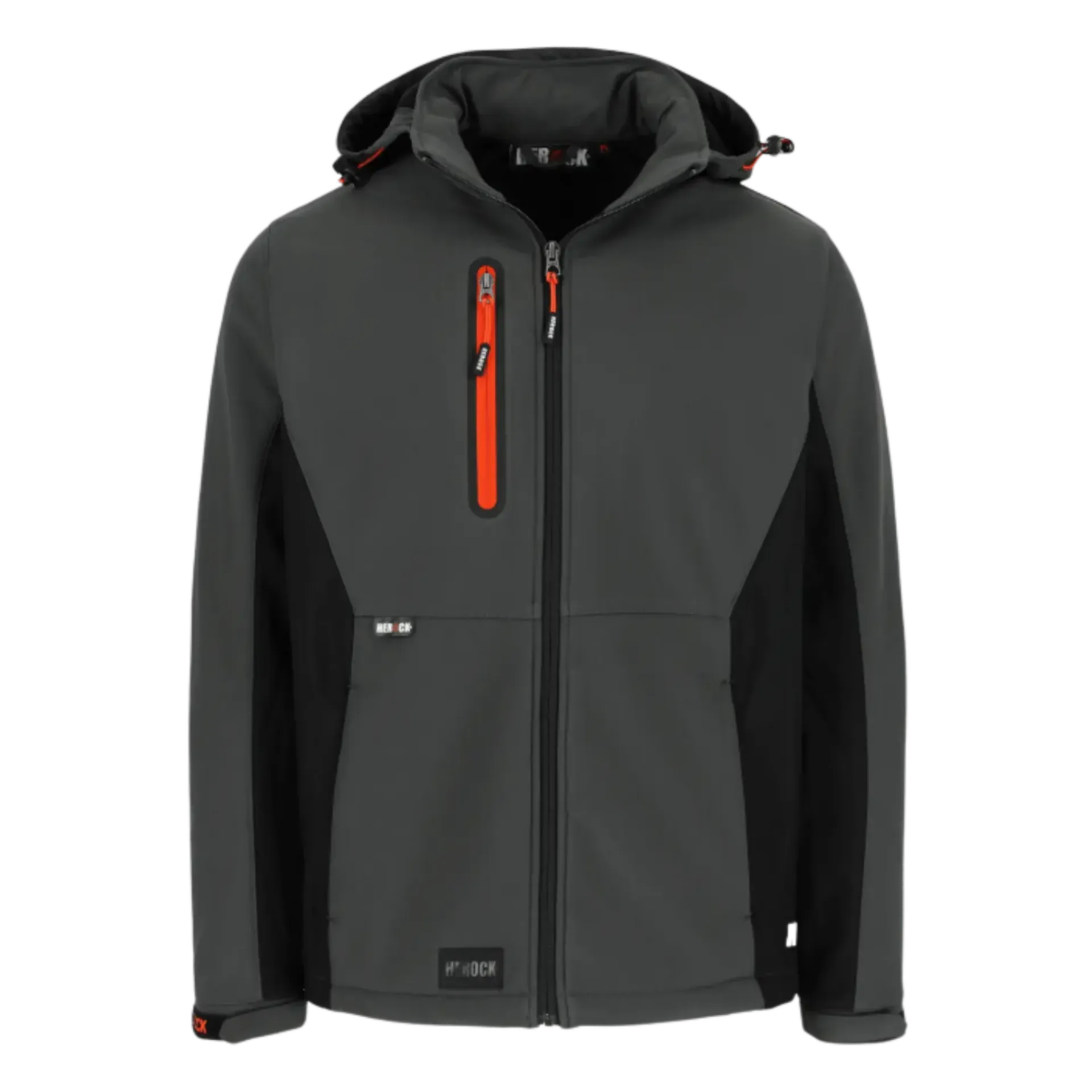 Softshell vest Trystan - antraciet/zwart - large