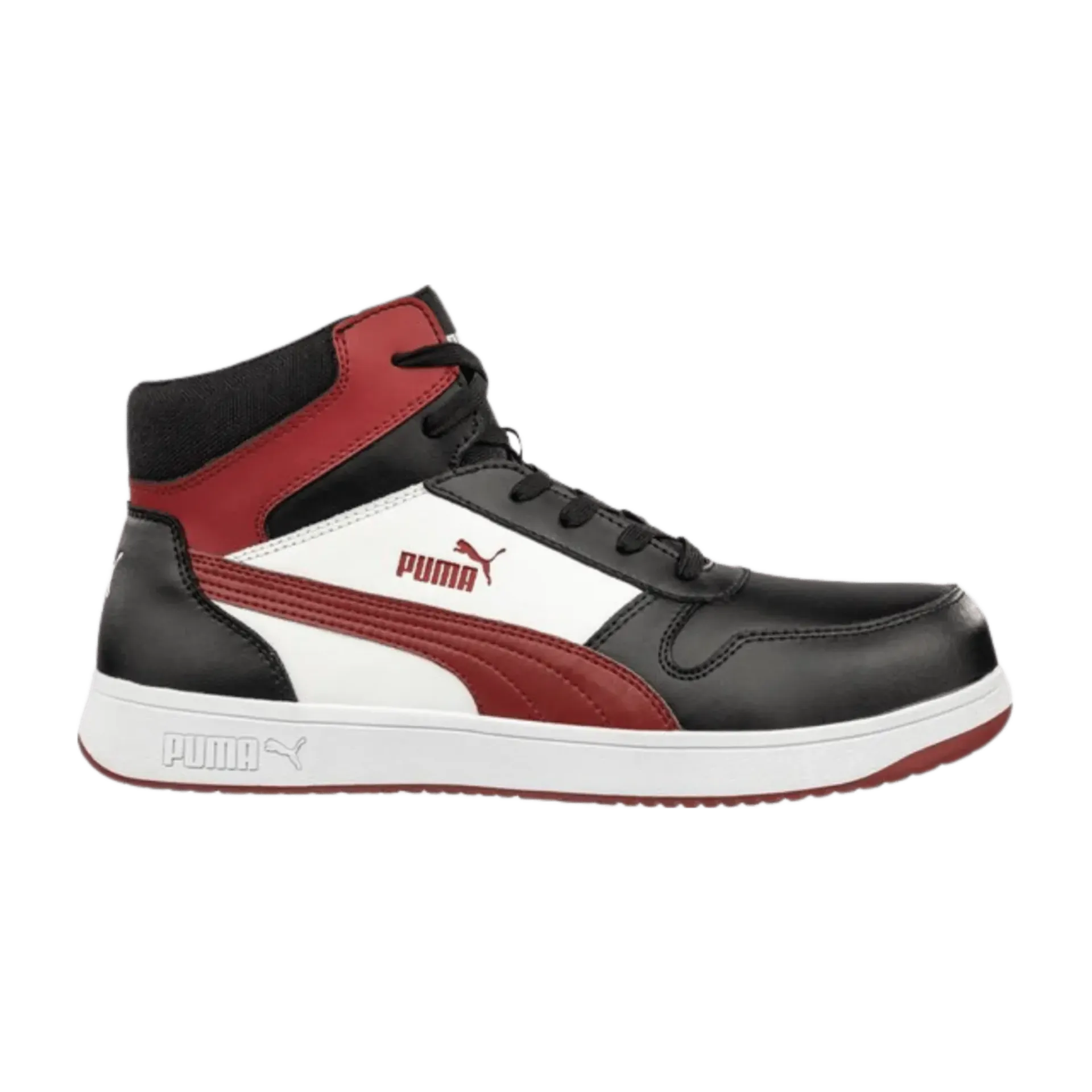 Chaussure de sécurité haute Frontcourt Mid S3L ESD FO HRO SR - noir/blanc/rouge - 41 Chaussure de sécurité haute Frontcourt Mid S3L ESD FO HRO SR - noir/blanc/rouge - 41