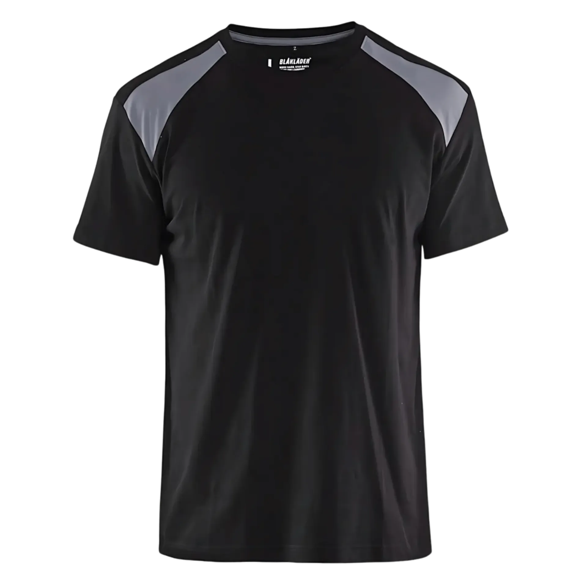 T-shirt Bi-color 3379/1042/9994 zwart/grijs - extra large