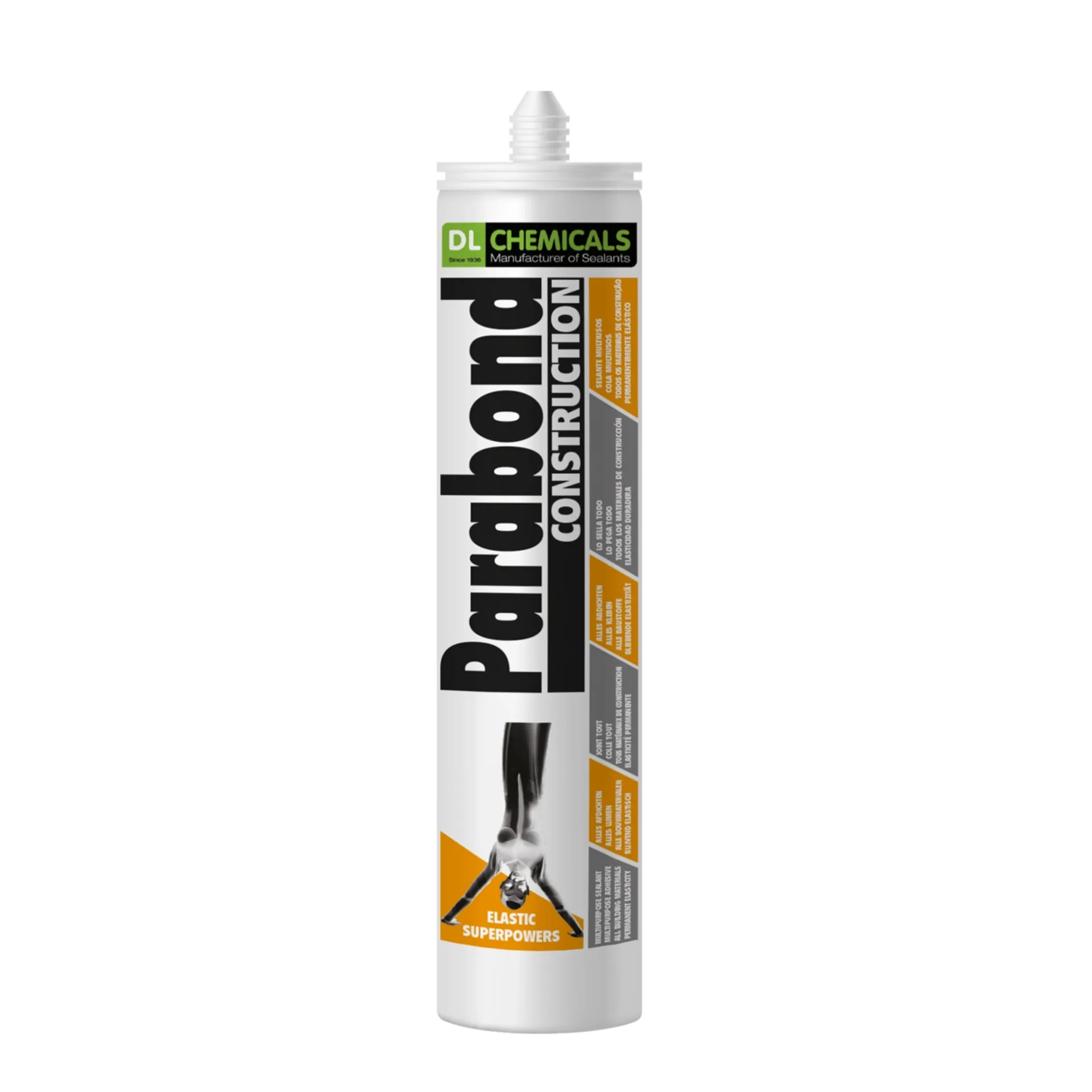 Parabond Construction - RAL 9011 zwart (koker 290ml)