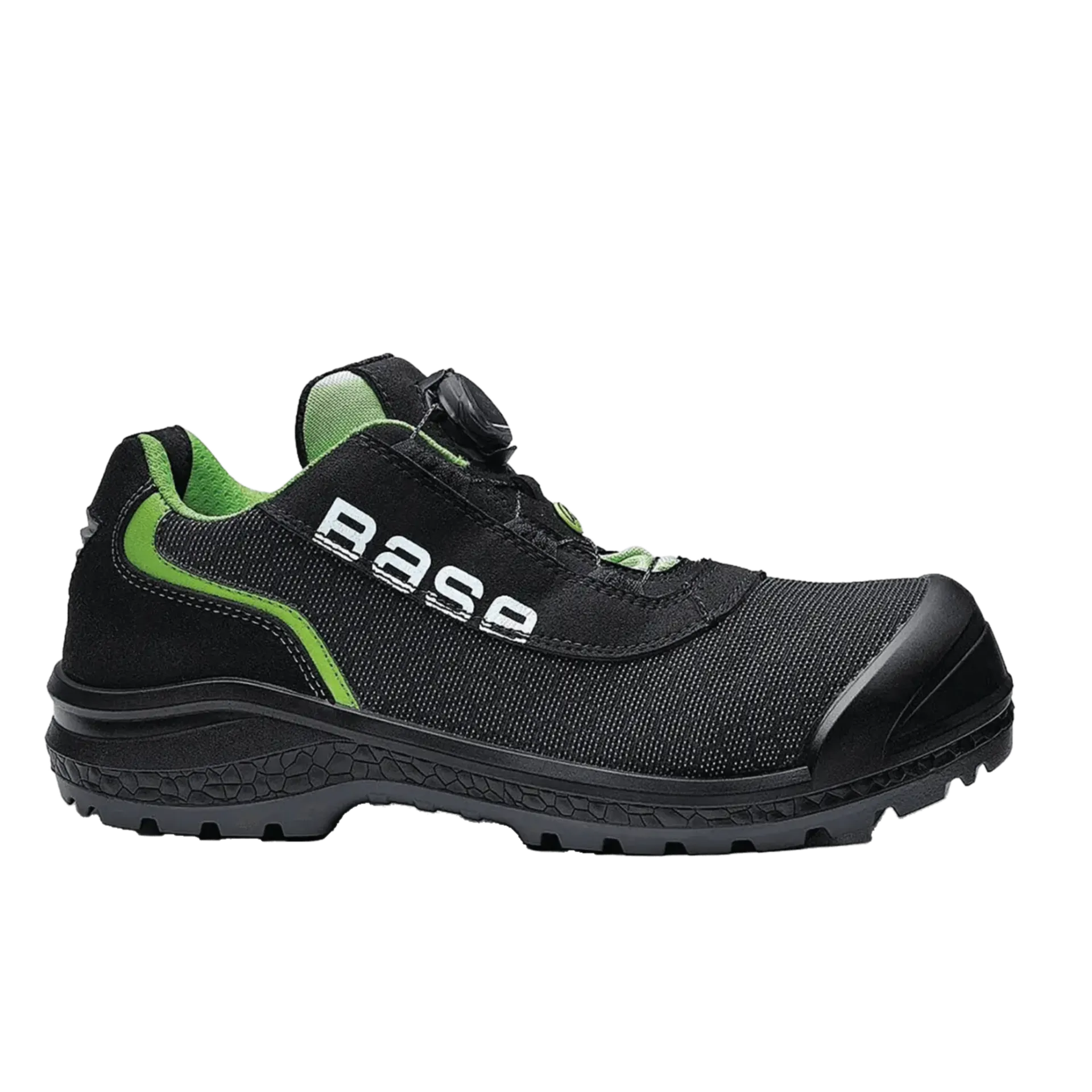 Chaussures de sécurité basses B0822 Be-Ready - noir/vert - S1P ESD SRC - taille 43