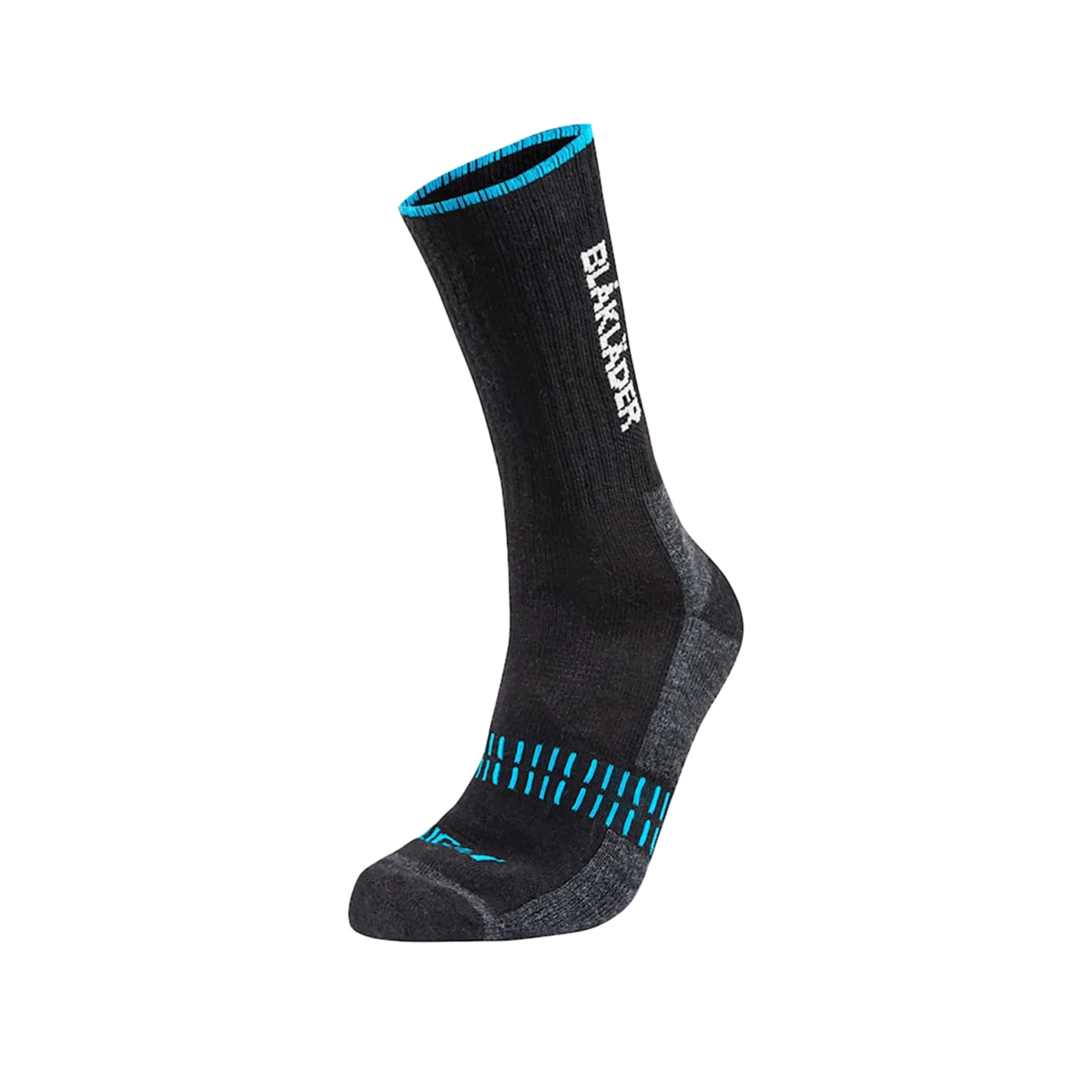 Light sock 2191/1094/9968 - black / neon blue - 40-44