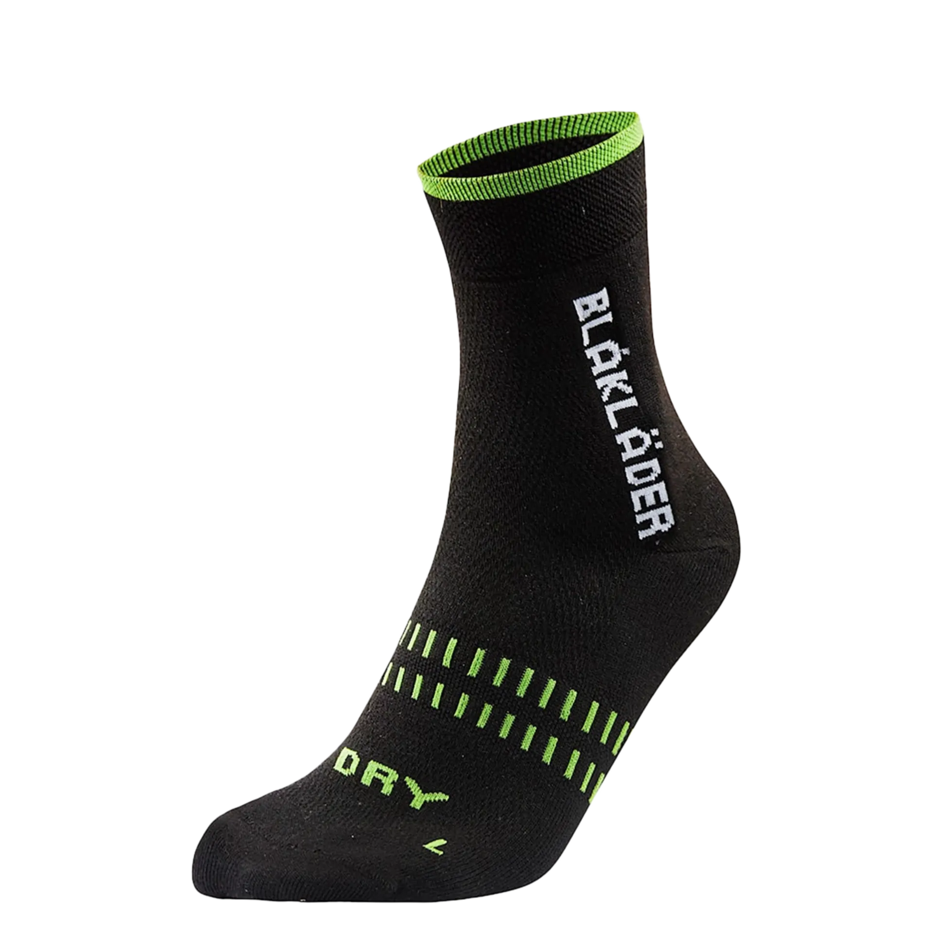 Dry sock 2-pack 2190/1093/9964 - black/neon green - 40-44