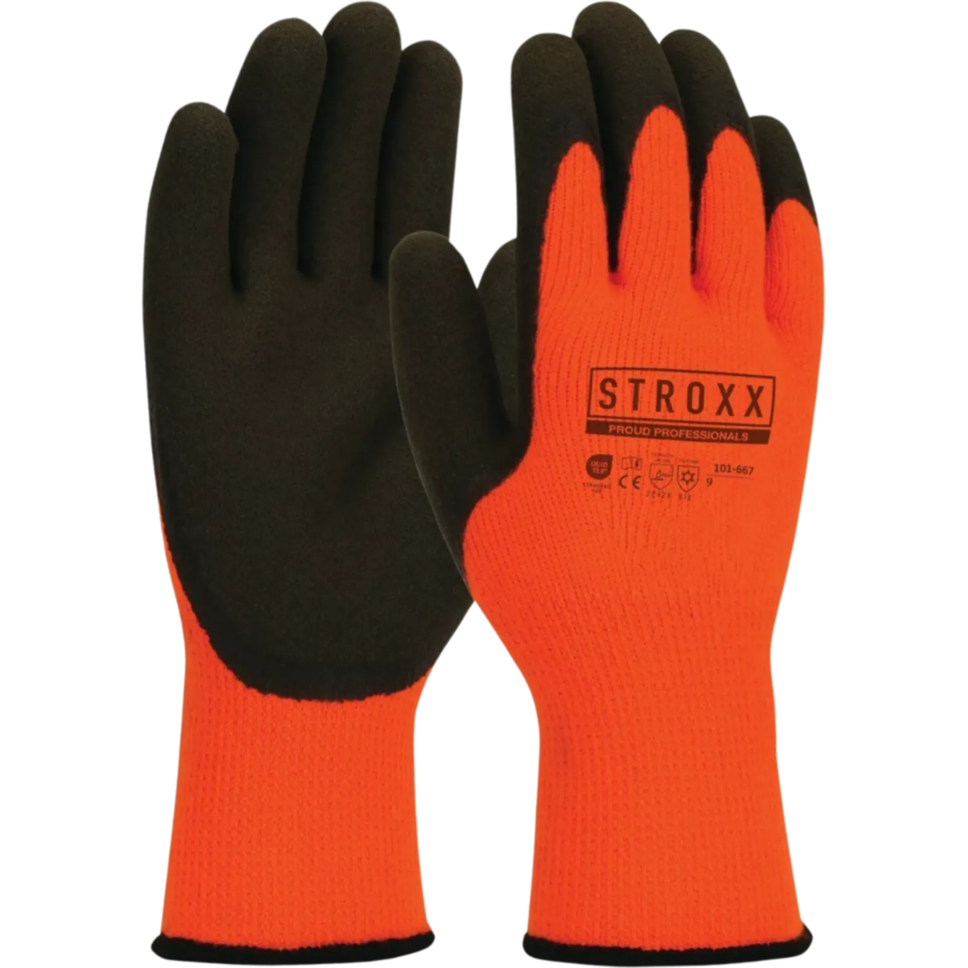 STROXX Gant d'hiver Fox (revêtu aux 3/4, taille 10)