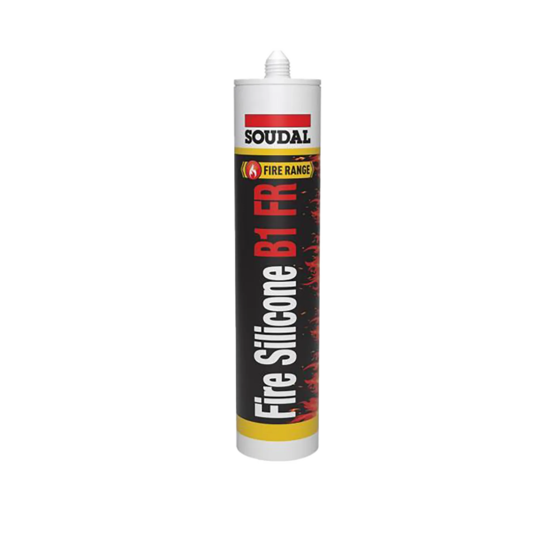 Cartouche 300 ml silicone neutre fire silicone b1 fr - gris v 102530