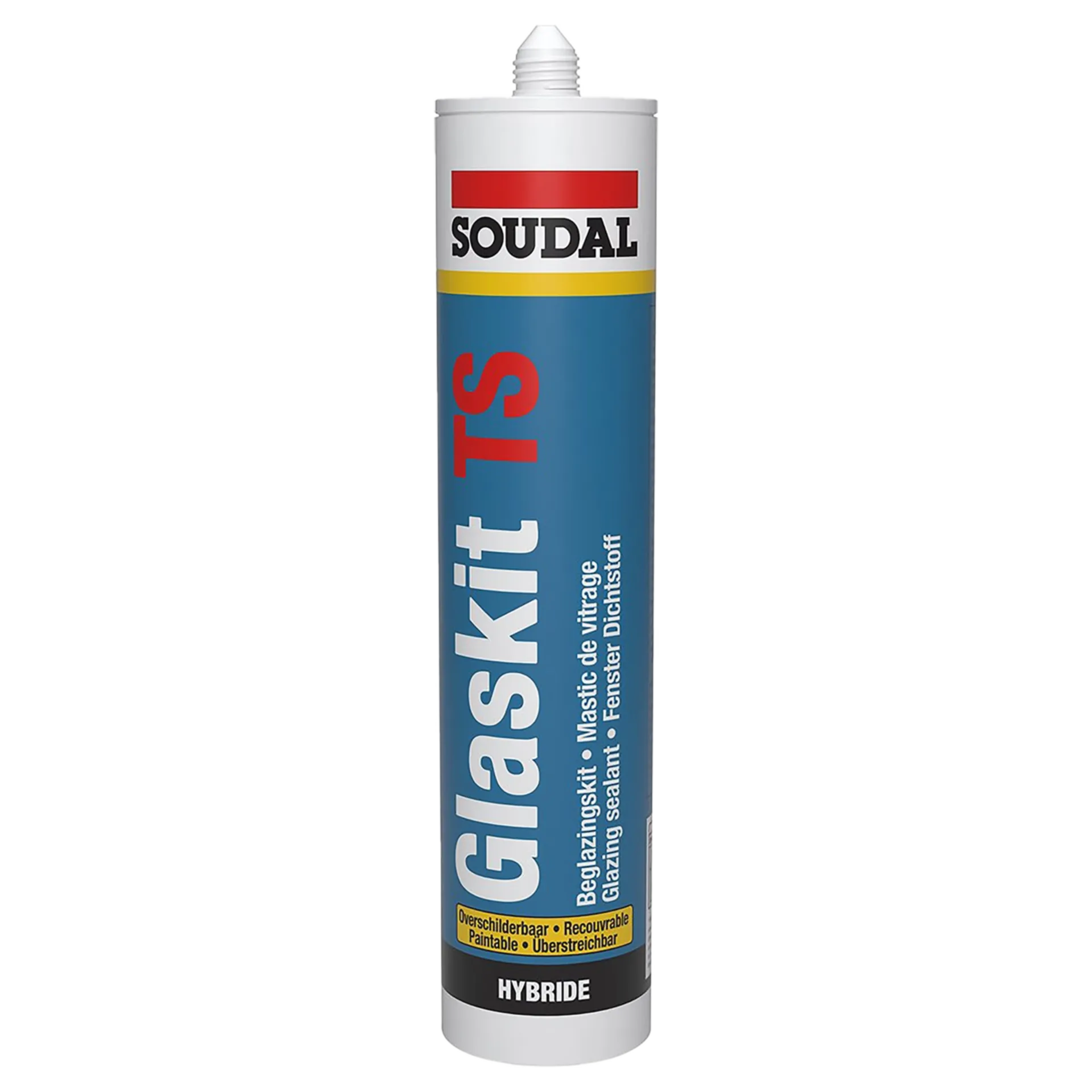 Koker 290ml schilderb. ms polymeer glaskit ts - - zwart