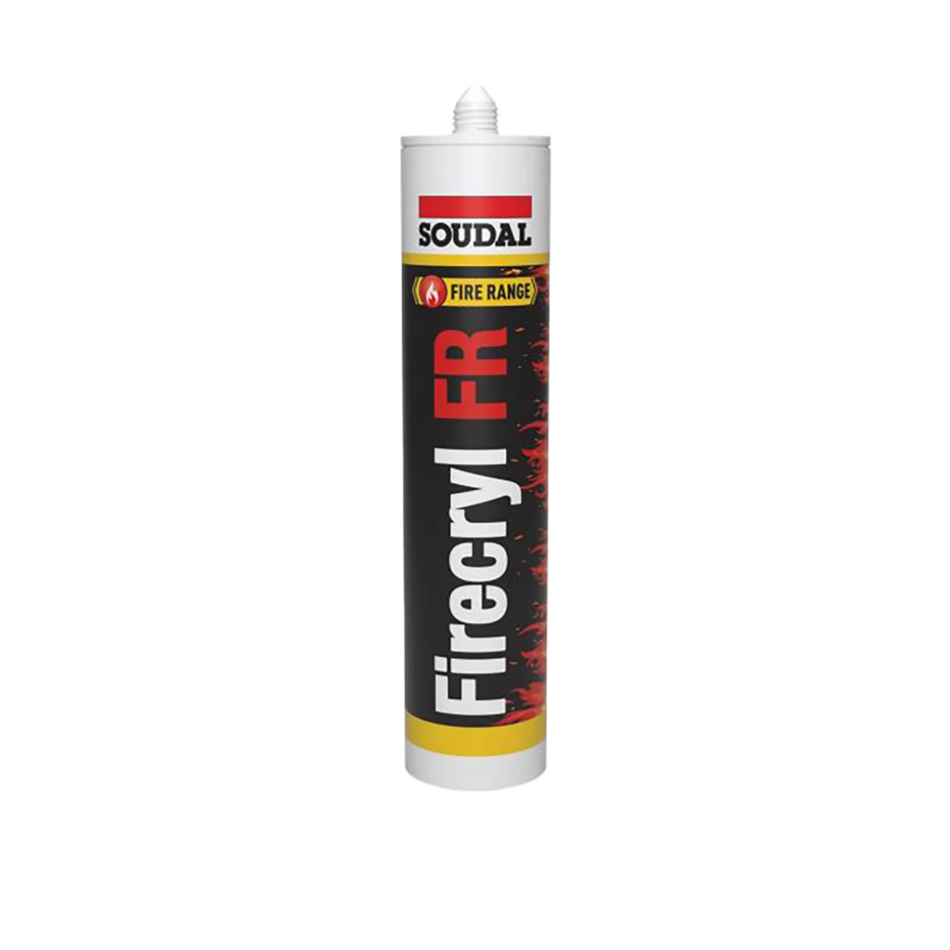 Koker 310 ml brandvertragende plasto-elastische voegkit firecryl fr - Grijs