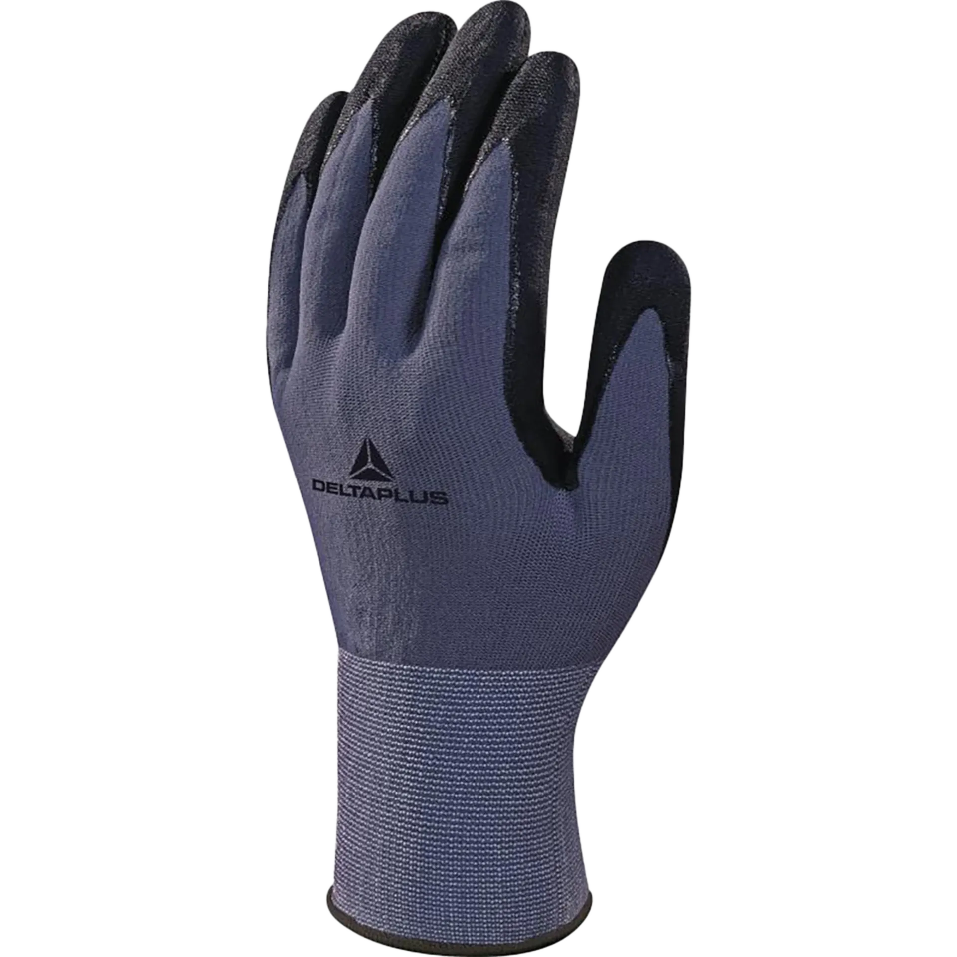Gants tricoté en polyamide/spandex paume mousse nitrile/pu -ve726- vert/noir - taille 10