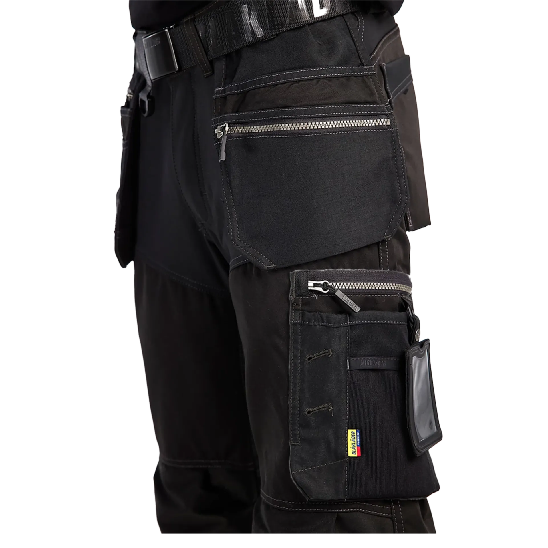 Werkbroek met stretchpanelen 1599/1860/9900 - zwart - c54