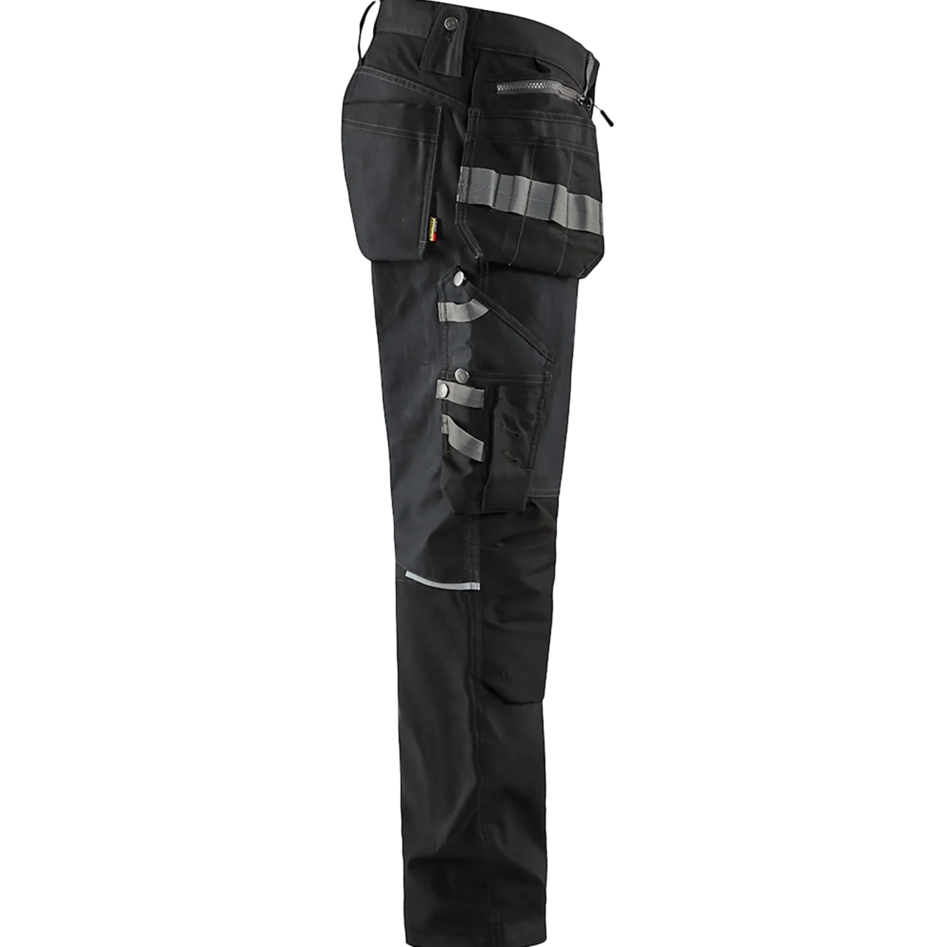 Werkbroek met stretchpanelen 1599/1860/9900 - zwart - c54