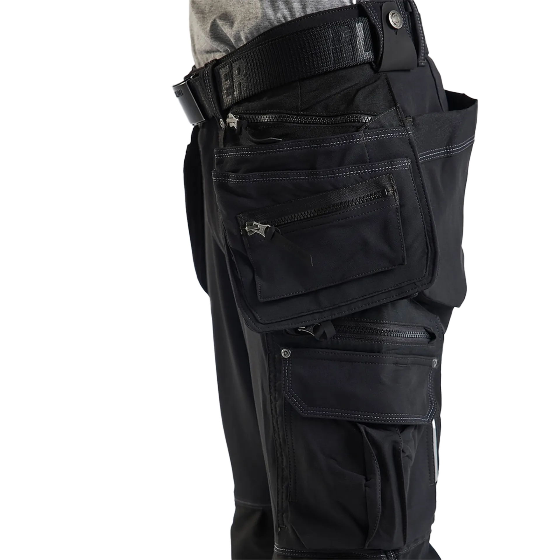 Werkbroek 4-weg stretch x1900 1998/1644/9900 - zwart c46 Werkbroek 4-weg stretch x1900 1998/1644/9900 - zwart c46