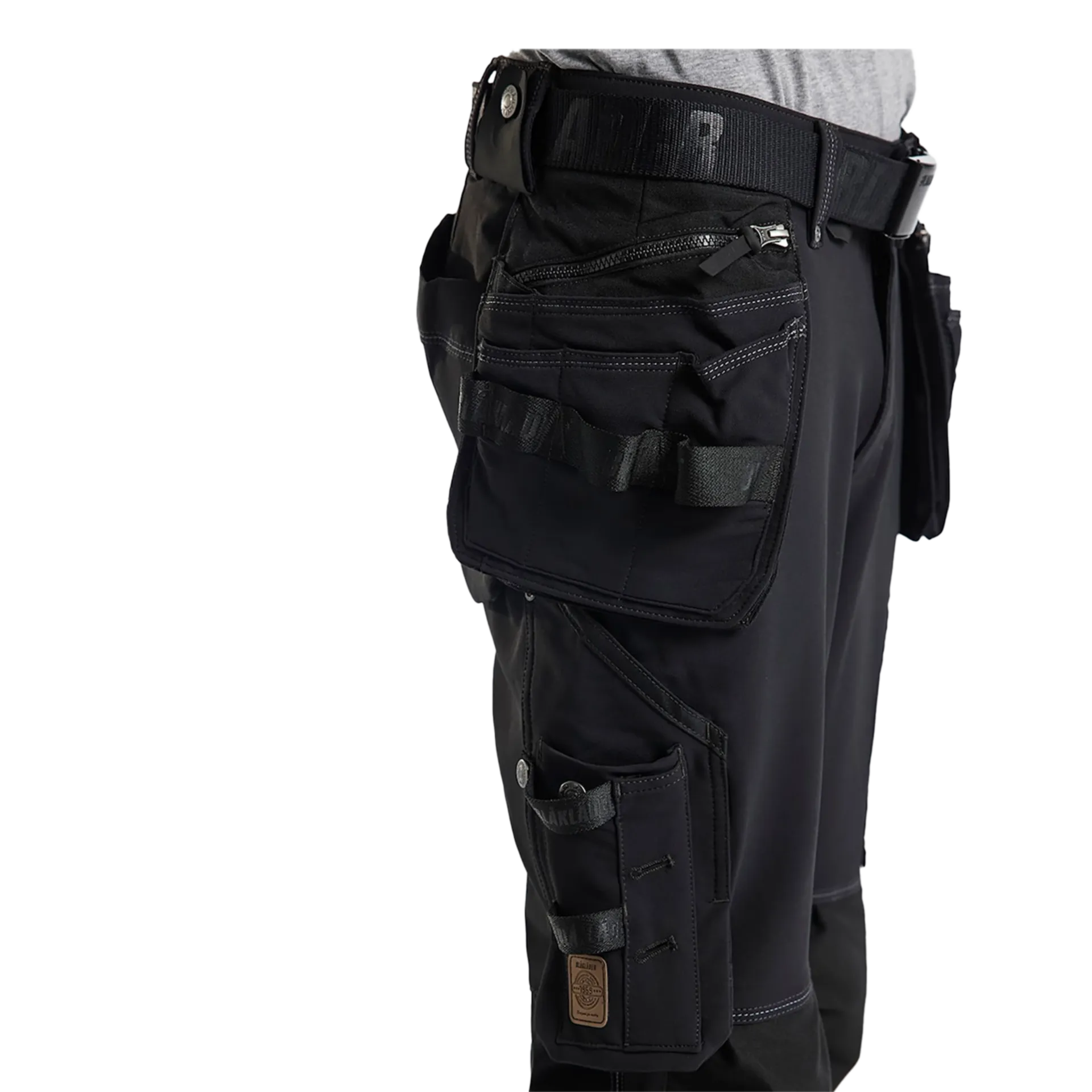 Werkbroek 4-weg stretch x1900 1998/1644/9900 - zwart c46 Werkbroek 4-weg stretch x1900 1998/1644/9900 - zwart c46