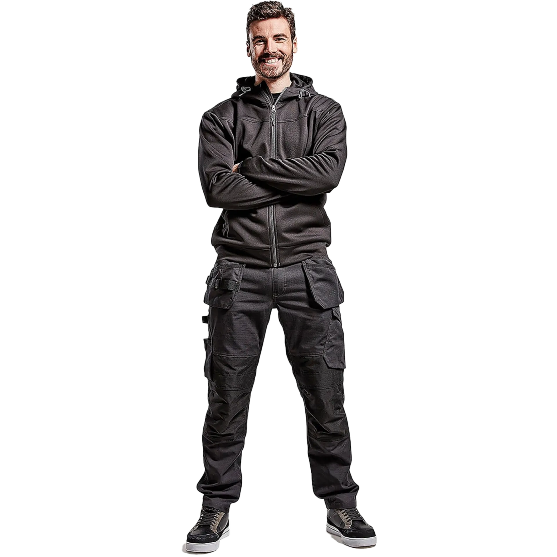 Werkbroek 1496/1330/9998 zwart/grijs c46 Werkbroek 1496/1330/9998 zwart/grijs c46