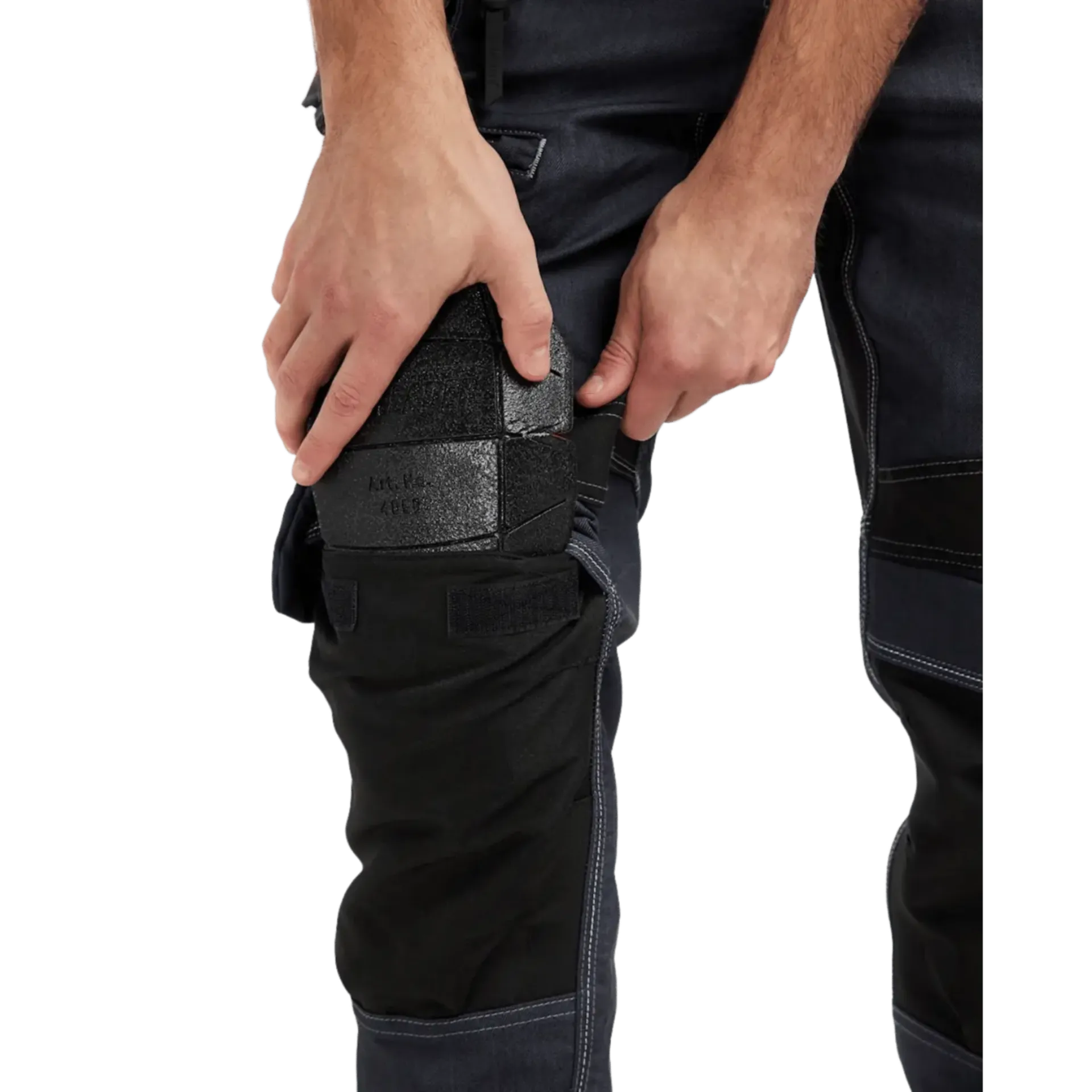 Pantalon de travail X1900 en denim extensible 1990/1141/8999 - bleu marine/noir - C54 Pantalon de travail X1900 en denim extensible 1990/1141/8999 - bleu marine/noir - C54