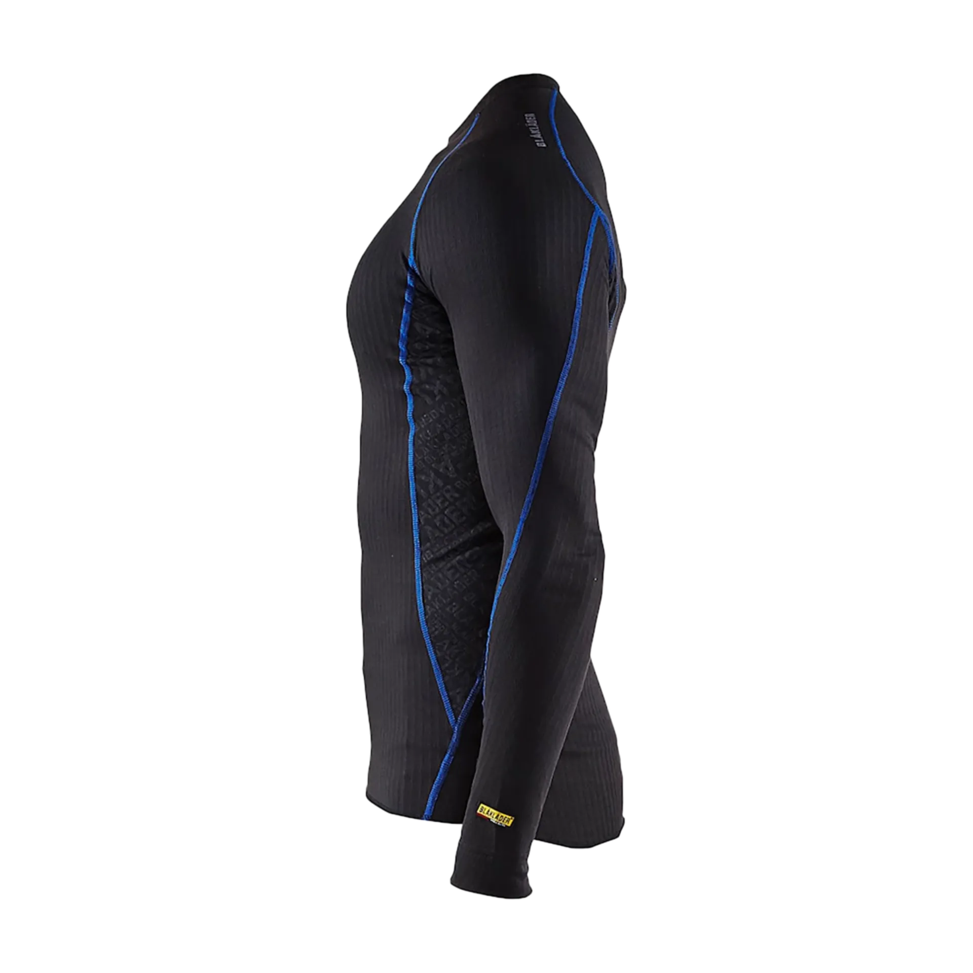 Ensemble de sous-vêtements techniques légers 6810/1707/9985 - noir/bleu azur - m