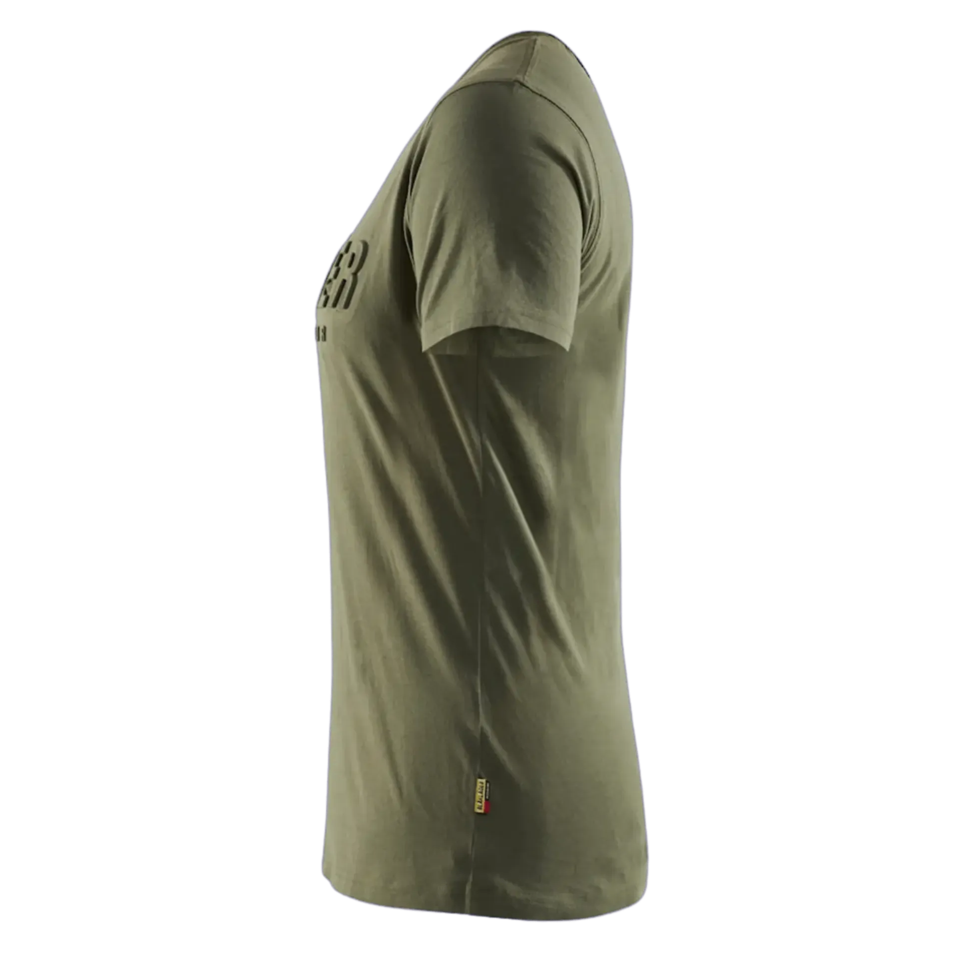 T-shirt femme avec impression 3D 3431/1042/4109 - vert automne - moyen