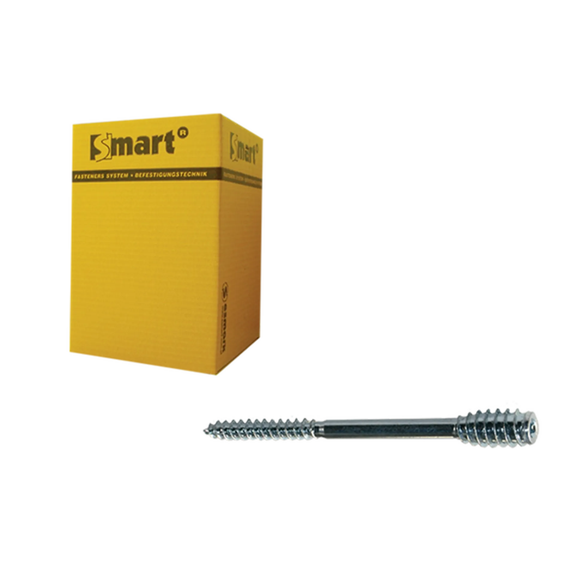 Vis d'écartement 6,0 x 180 mm Torx 25 fraisée sans tête 50 pièces