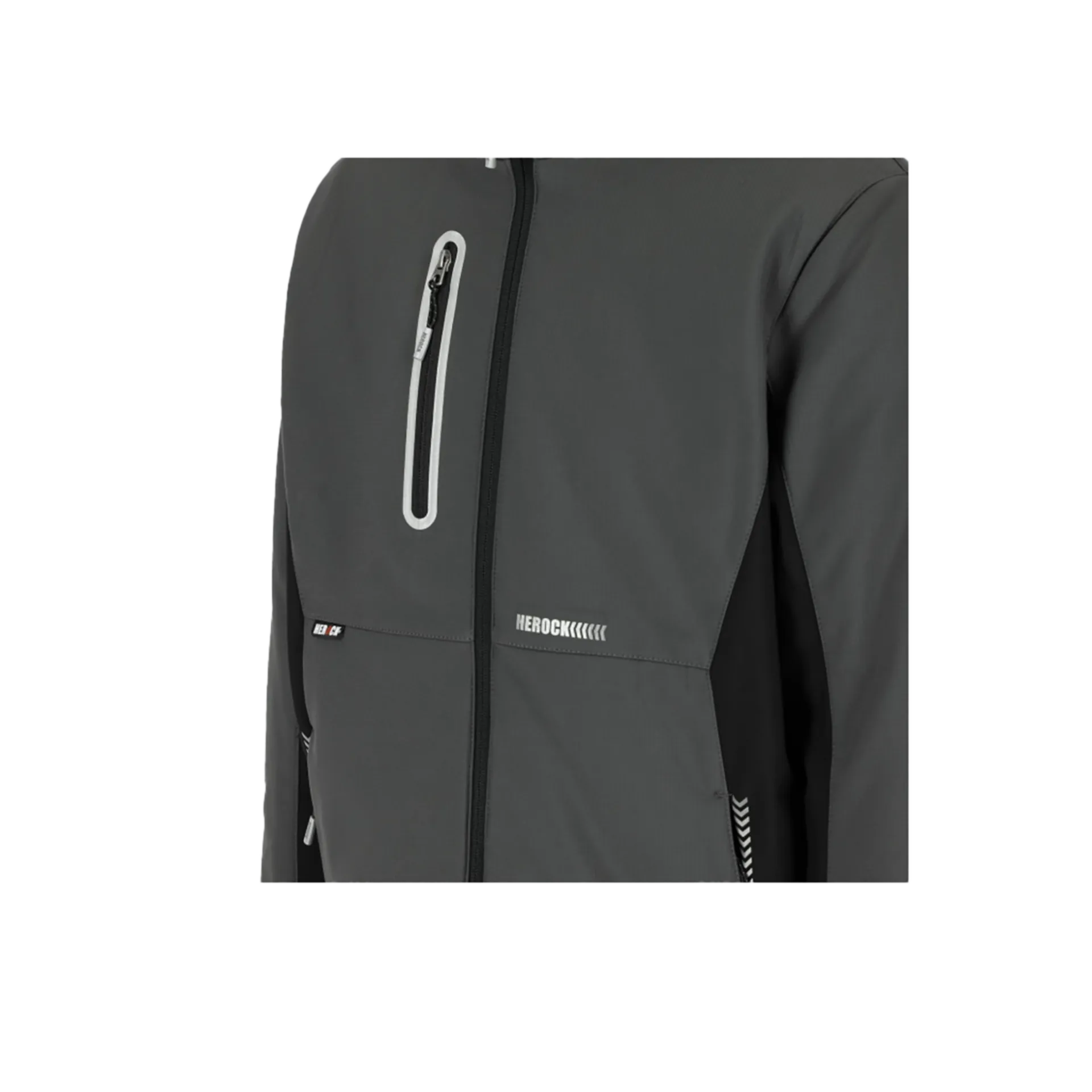 Gilet softshell doublé Taris - anthracite/noir - XL