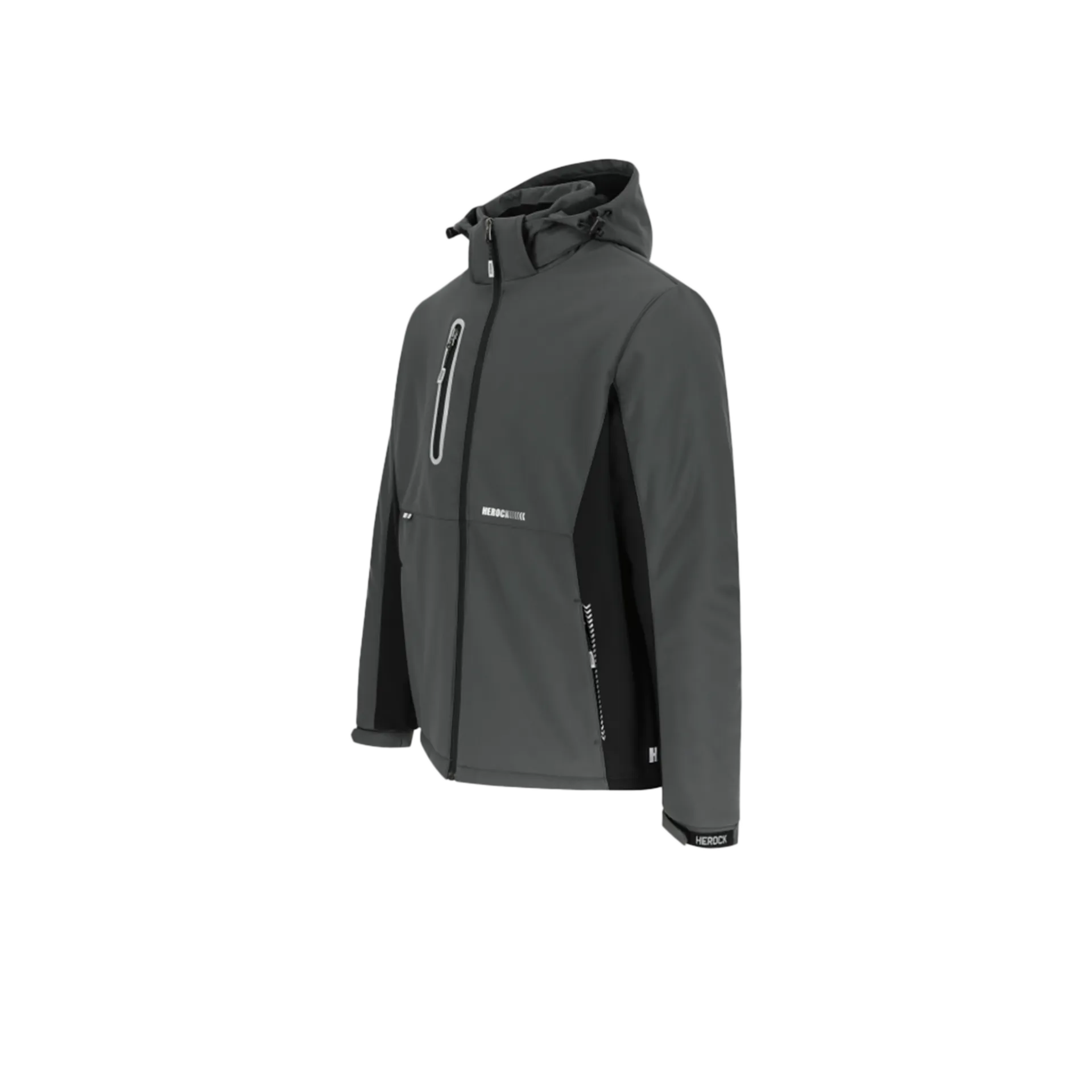 Gilet softshell doublé Taris - anthracite/noir - XL