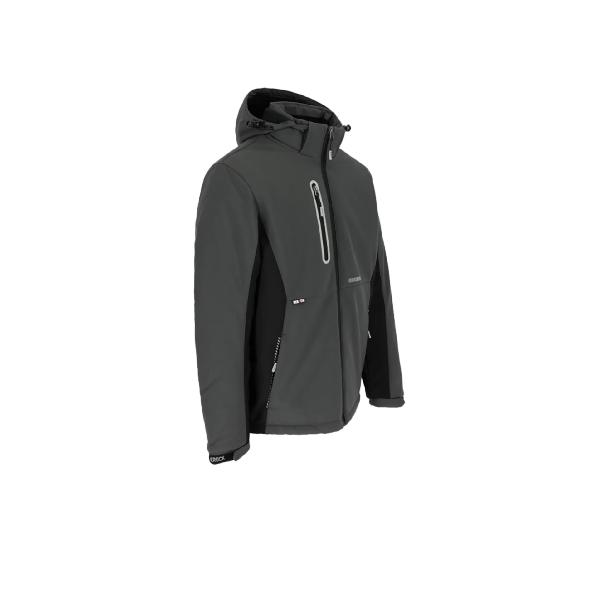 Gilet softshell doublé Taris - anthracite/noir - XL