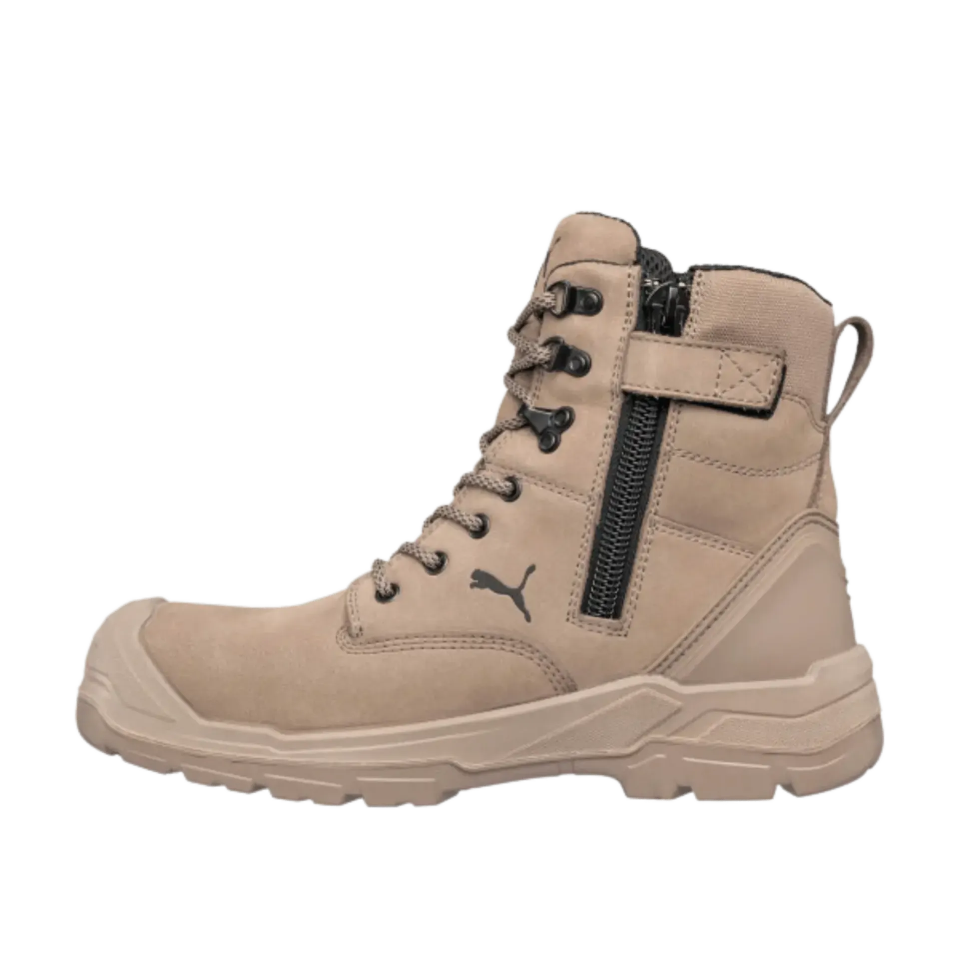 Hoge veiligheidsschoen Conquest stone high S3 HRO SRC - beige - maat 45