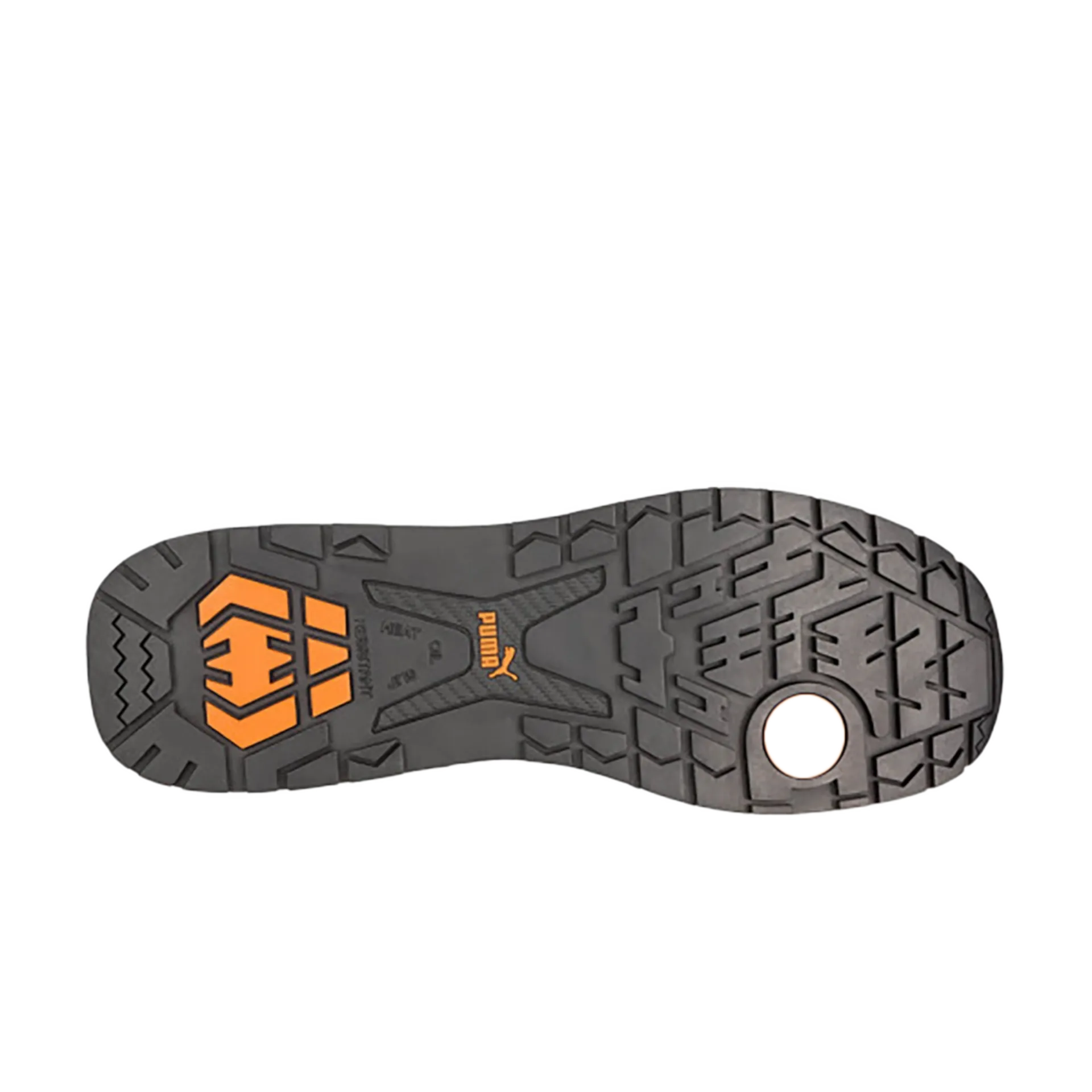 Chaussure de sécurité haute CrossTwist mid S3 HRO SRC - bleu/orange - maat 43