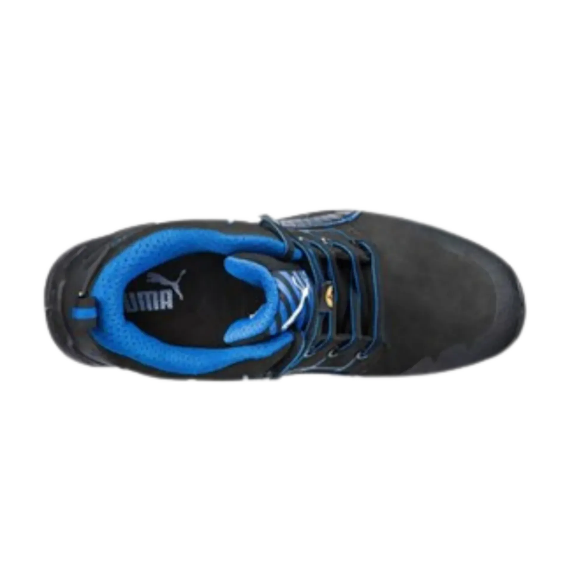 Chaussures de sécurité hautes krypton bleu mid - noir/bleu - taille 42