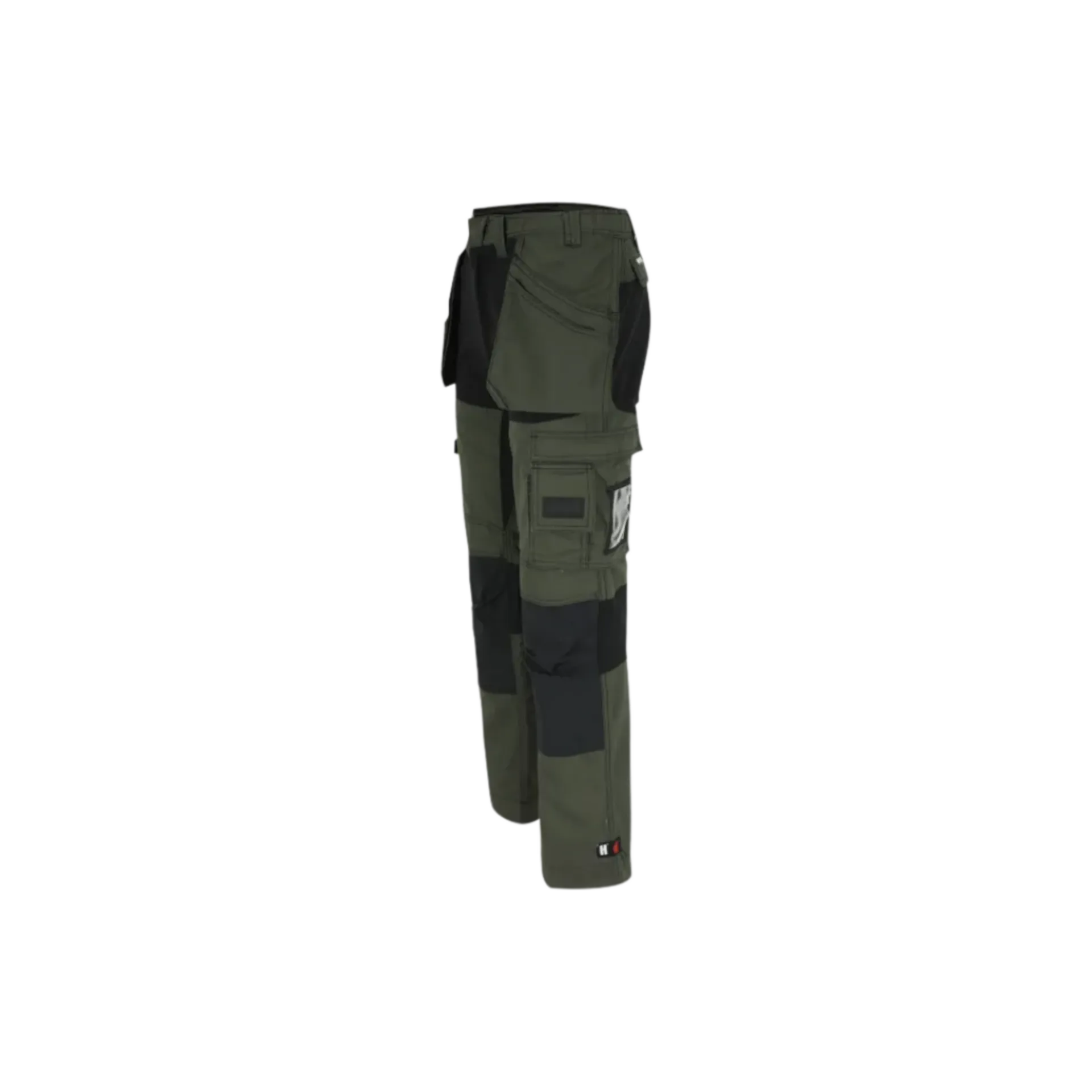 Pantalon de travail spector - kaki foncé/noir - taille 48