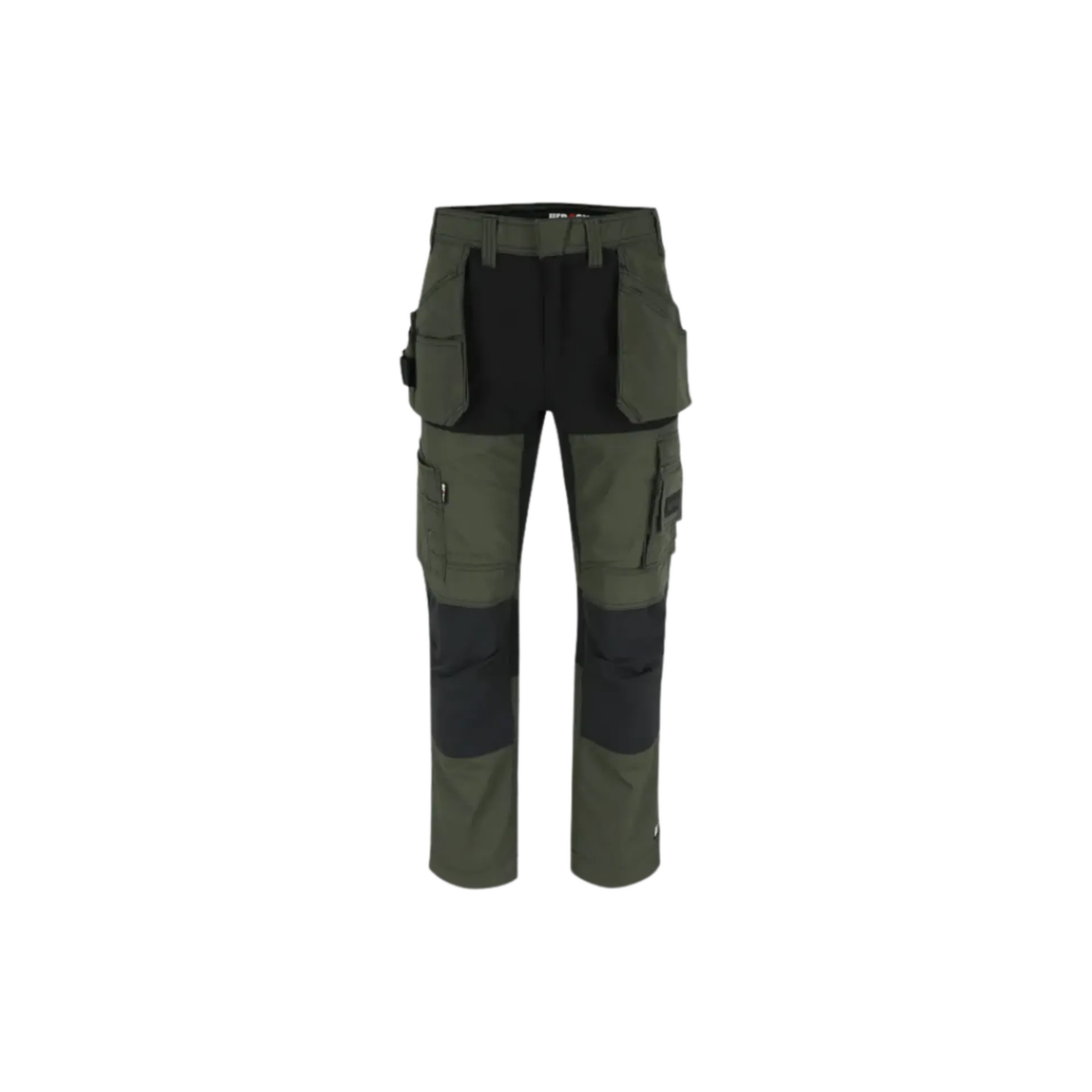 Pantalon de travail spector - kaki foncé/noir - taille 48
