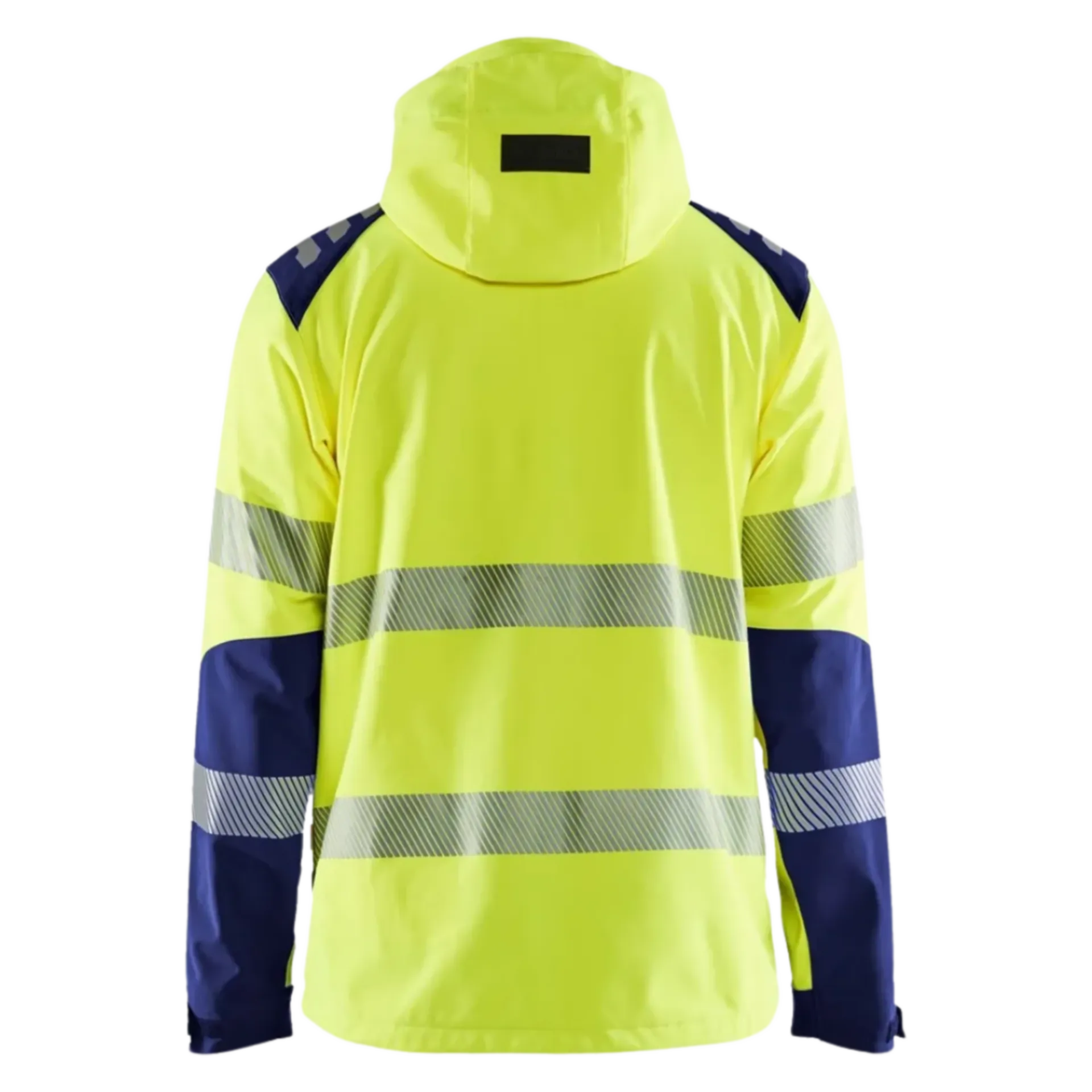 Veste softshell high - bleu marine/jaune - M