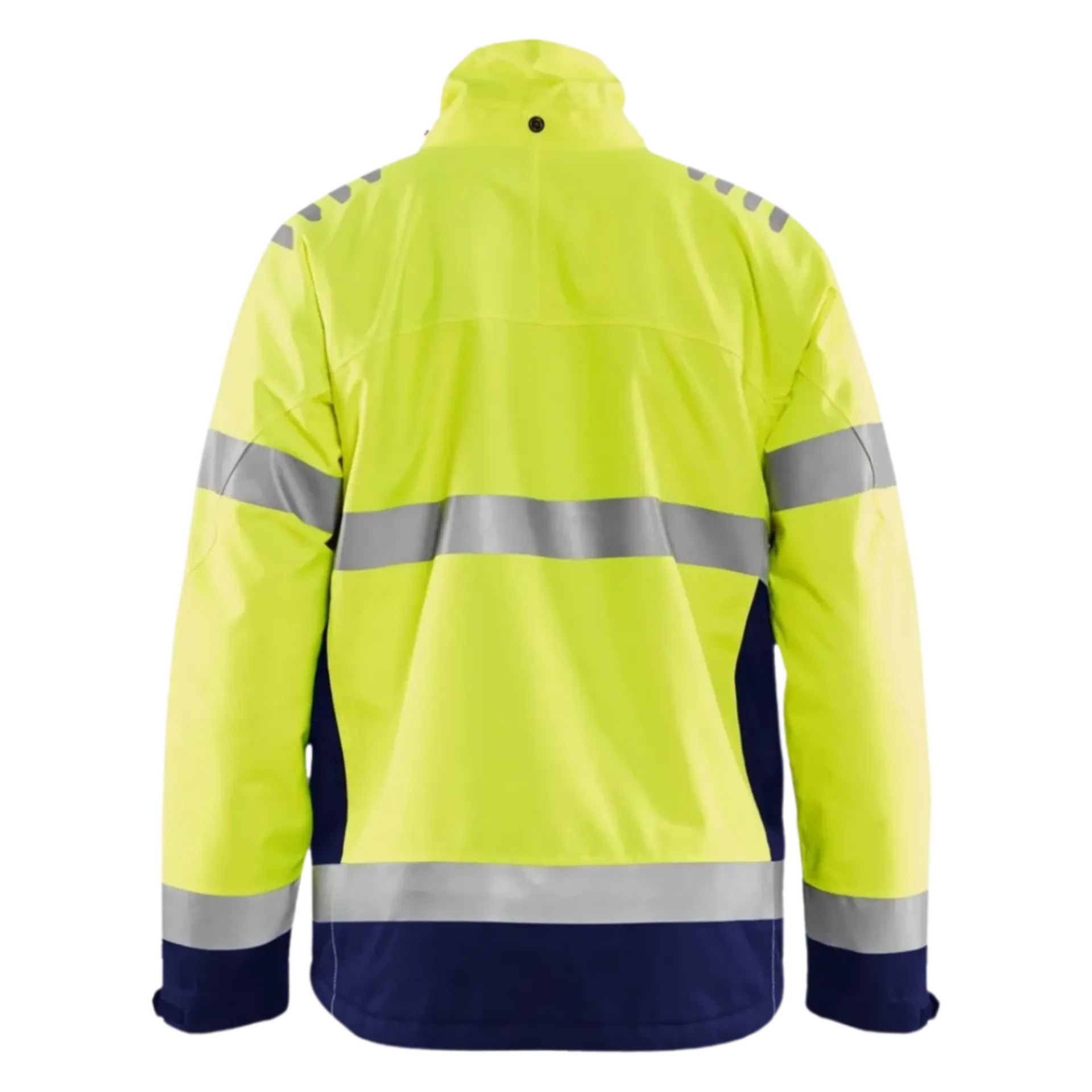 Veste d'hiver haute - bleu marine/jaune - XL