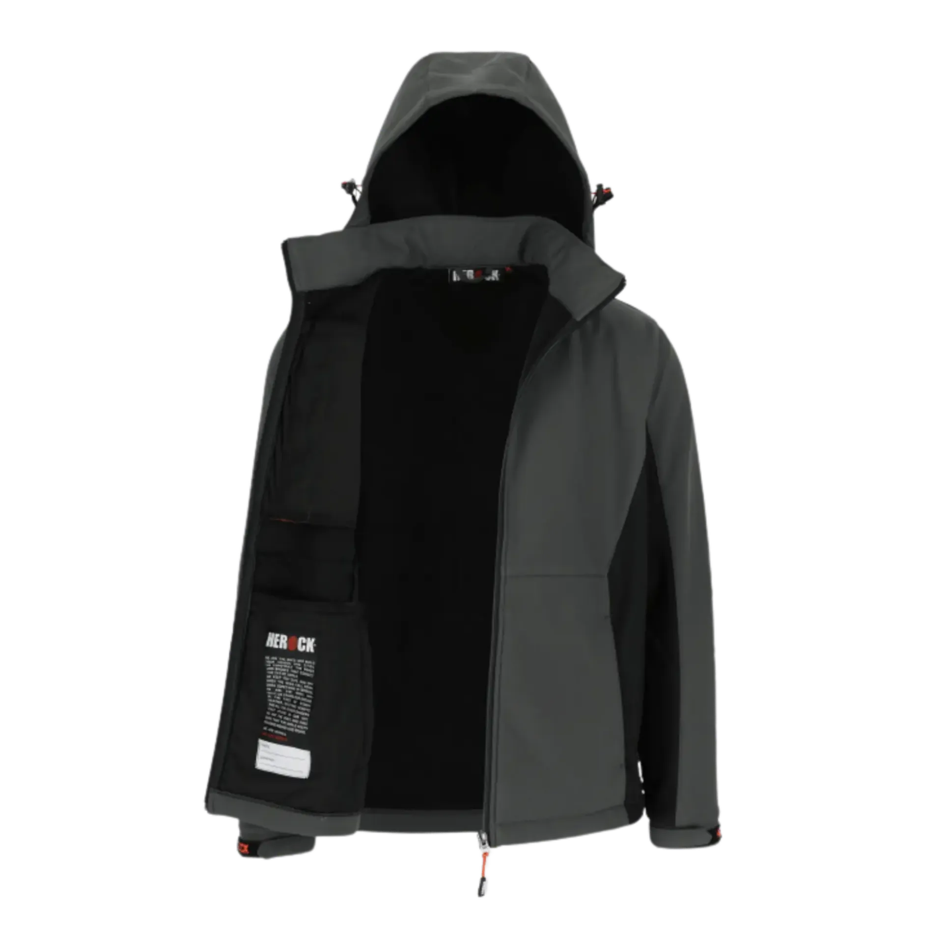 Veste softshell Trystan - anthracite/noir - medium