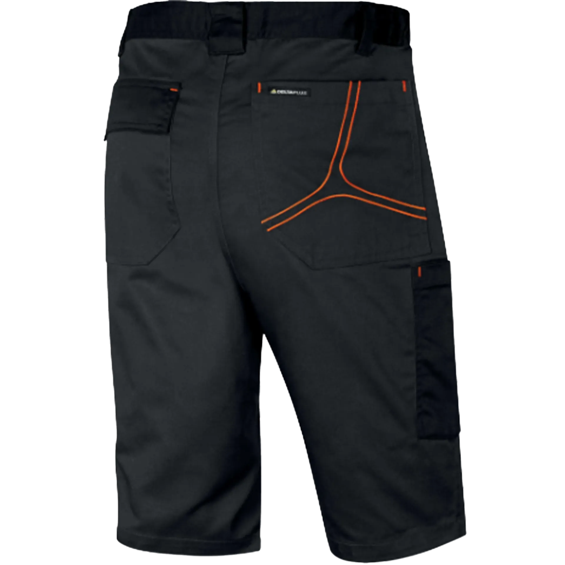 Mach2 short donkergrijs/oranje – polyester, katoen en elastaan - extra large