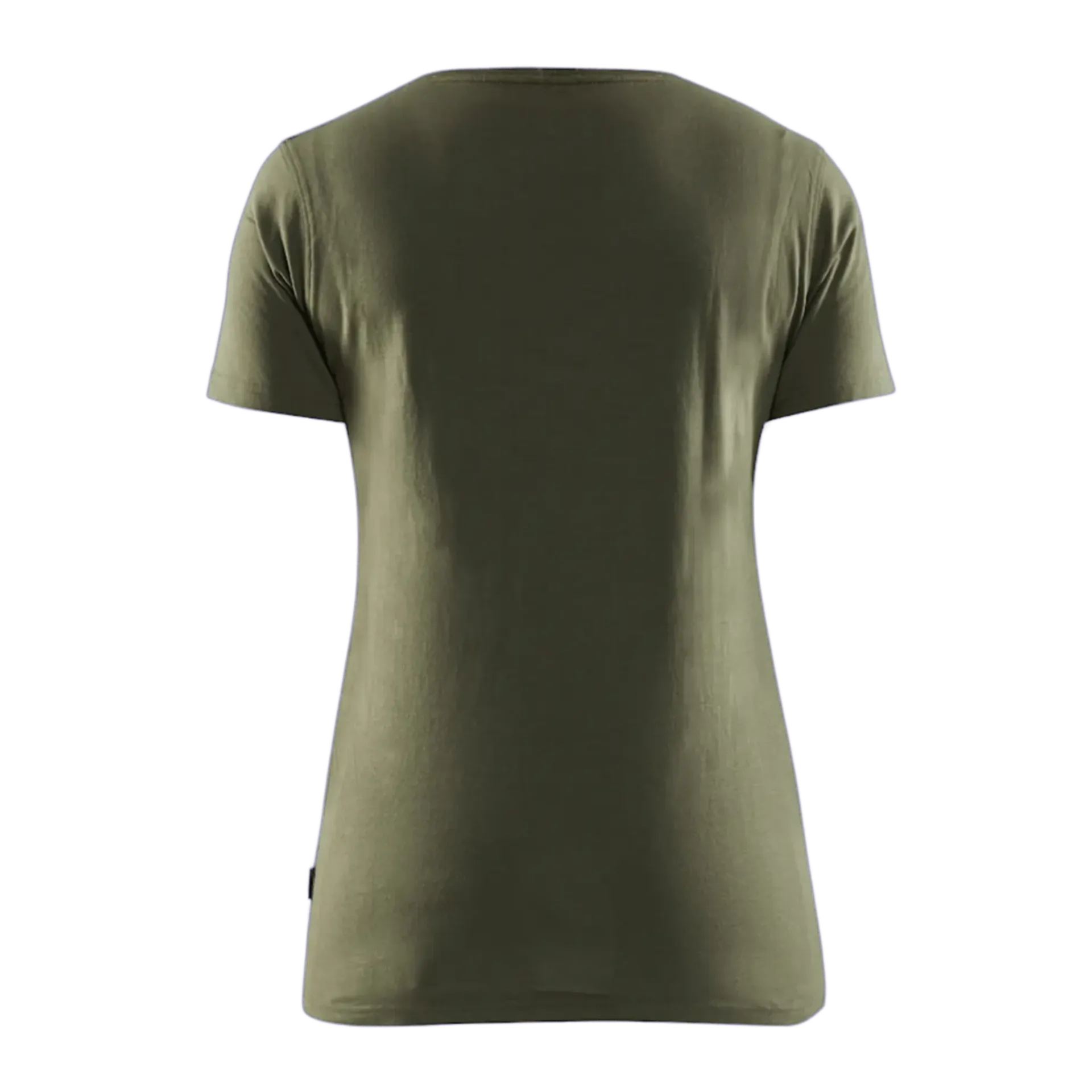 T-shirt femme avec impression 3D 3431/1042/4109 - vert automne - moyen