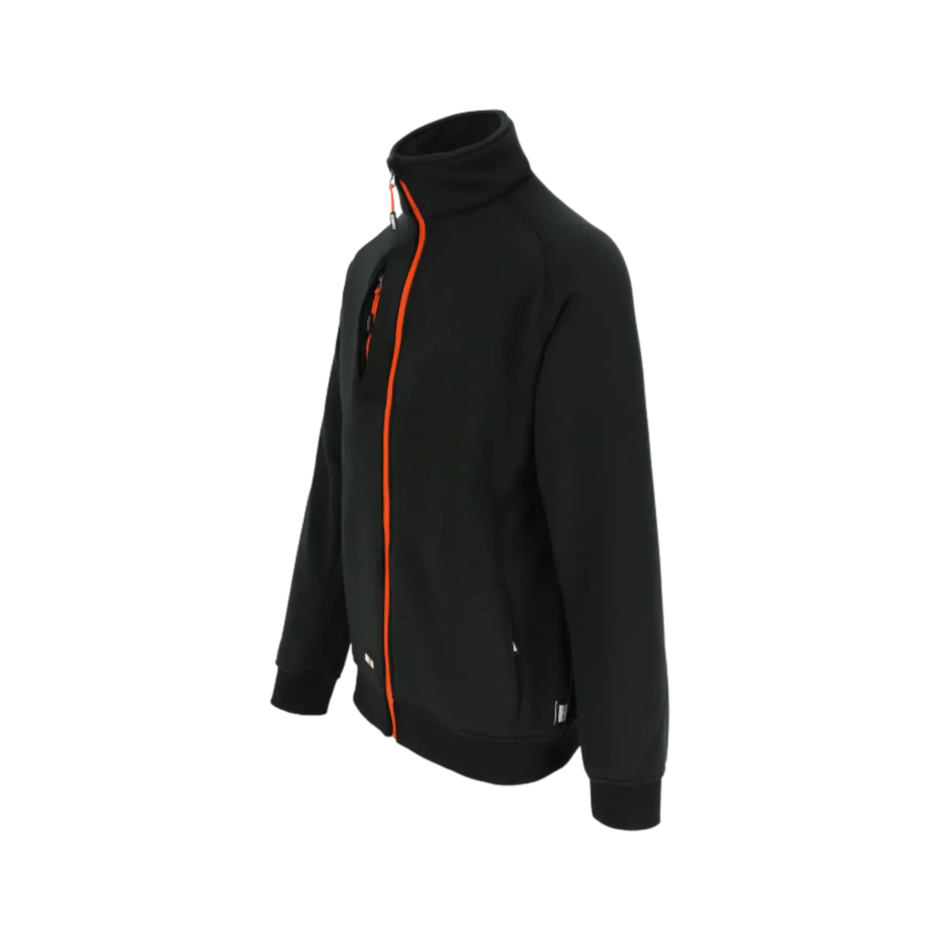 Sweater met rits Othello - zwart - medium Sweater met rits Othello - zwart - medium