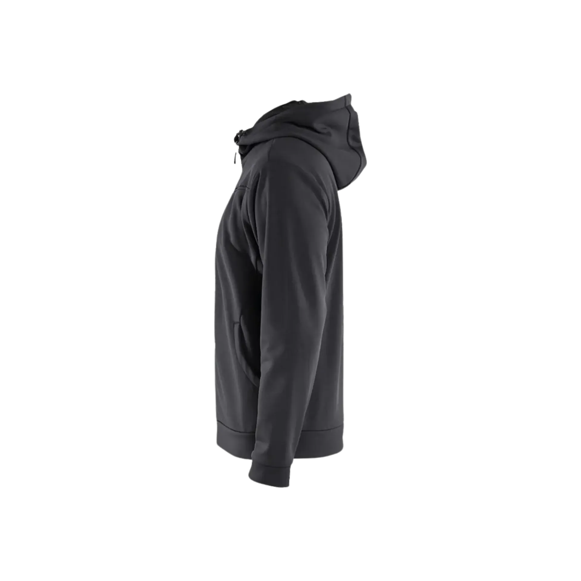 Hoodie zippée 3363/2526/9998 noir/gris - extra large